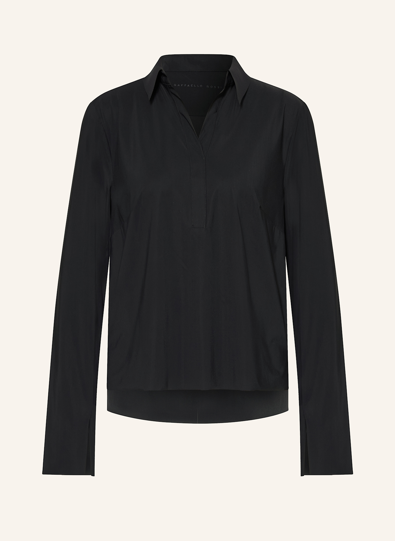 RAFFAELLO ROSSI Blusenshirt MARLIE: SCHWARZ