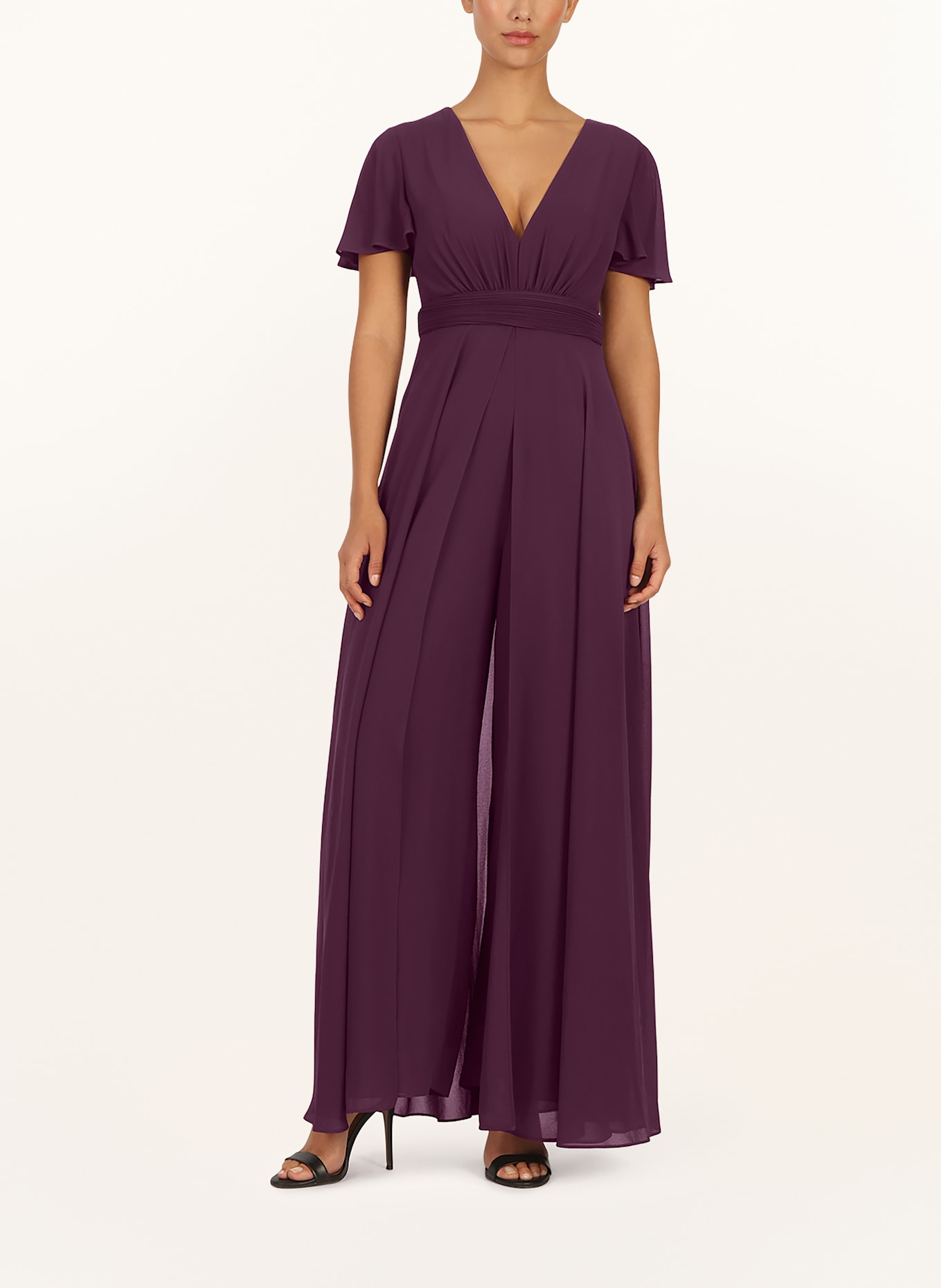 APART Jumpsuit: DUNKELLILA