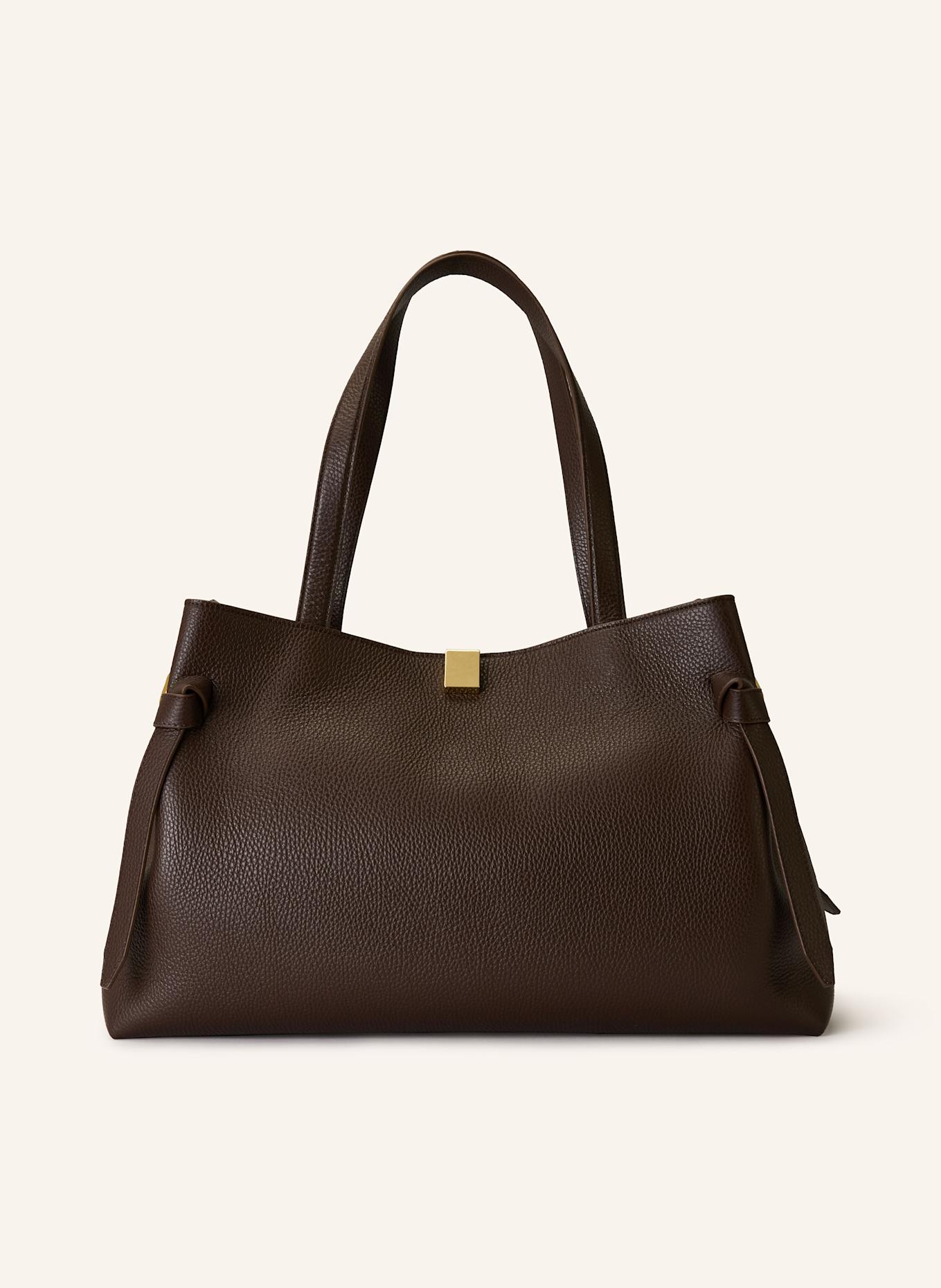 YUZEFI Shopper GYOZA: DUNKELBRAUN