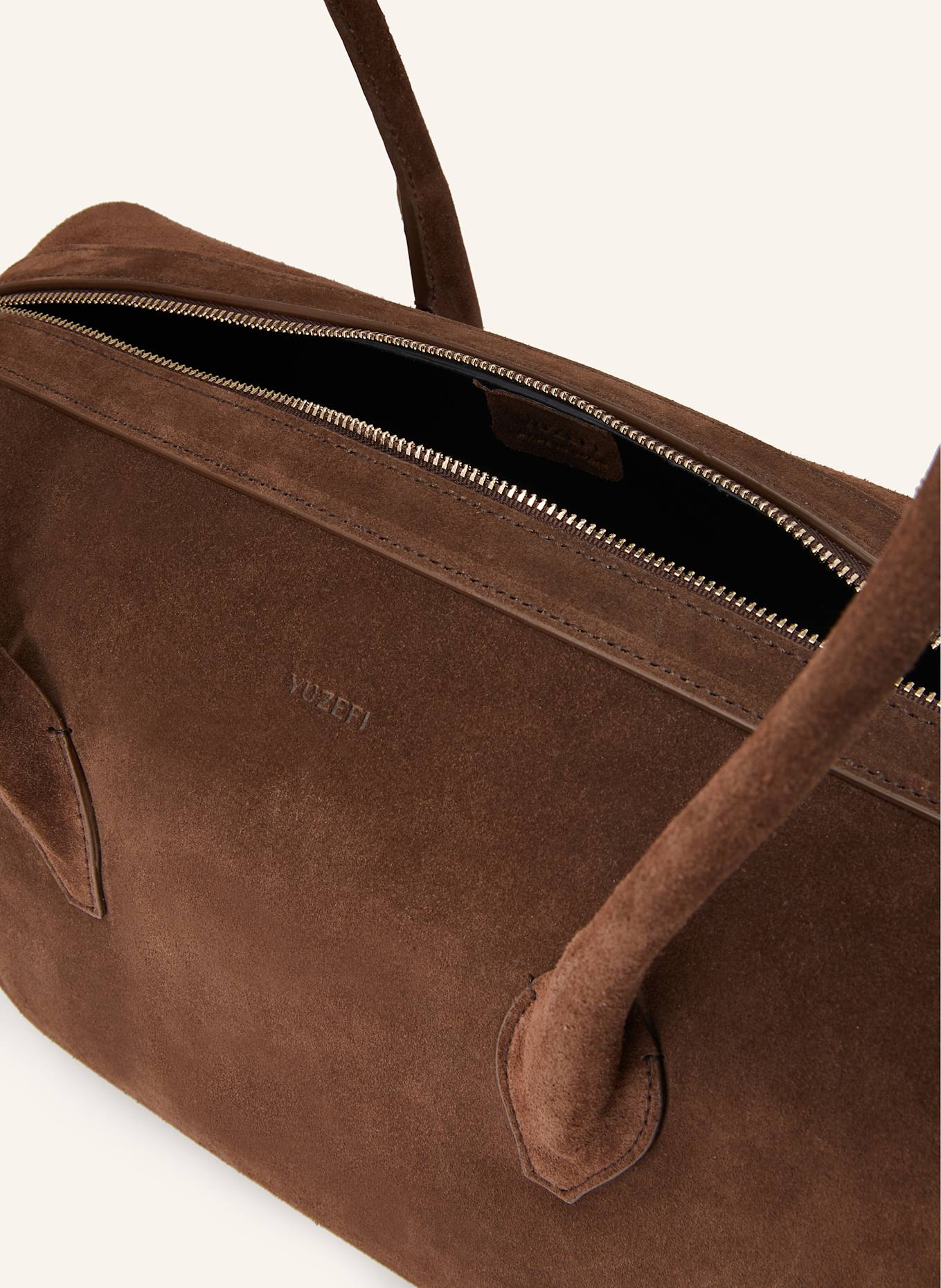 YUZEFI Shoulder bag BRIOCHE DUFFLE: BROWN