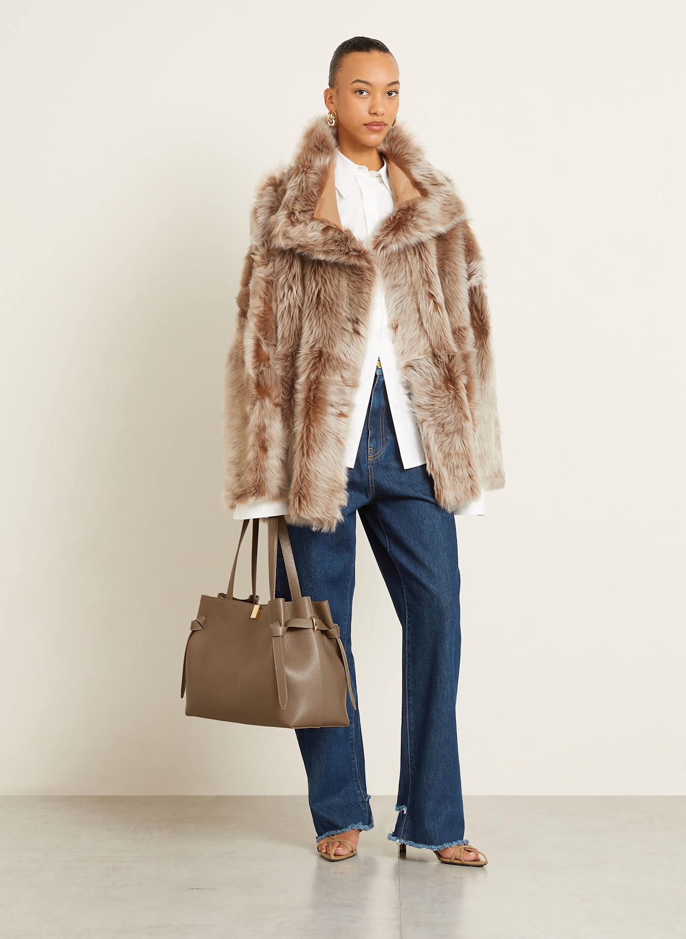 YUZEFI Shopper GYOZA: TAUPE