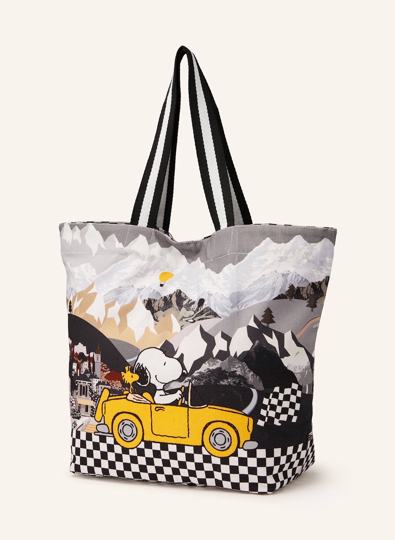 CODELLO Shopper: GRAY / BLACK / DARK YELLOW