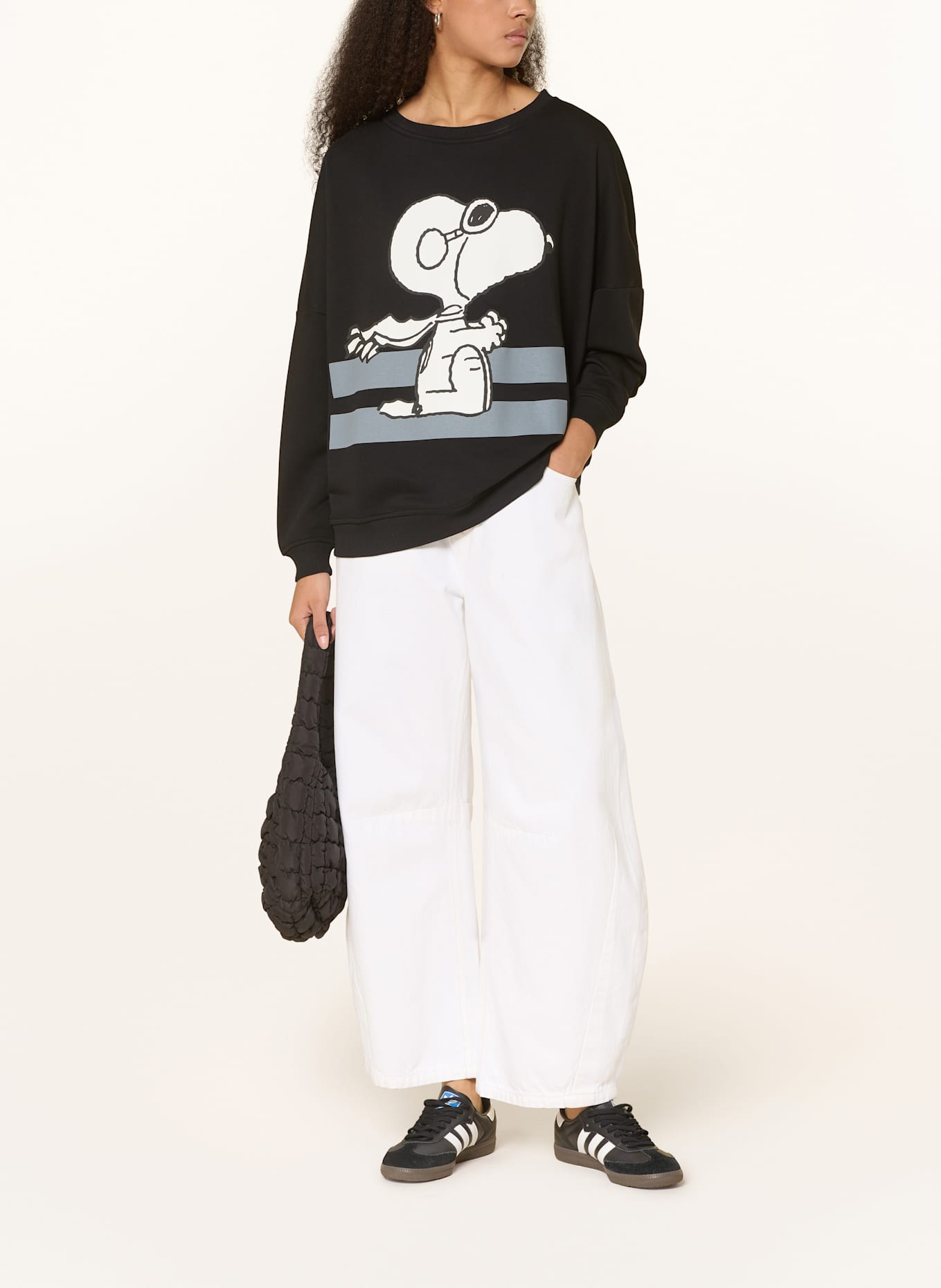 CODELLO Sweatshirt: SCHWARZ / WEISS / GRAU