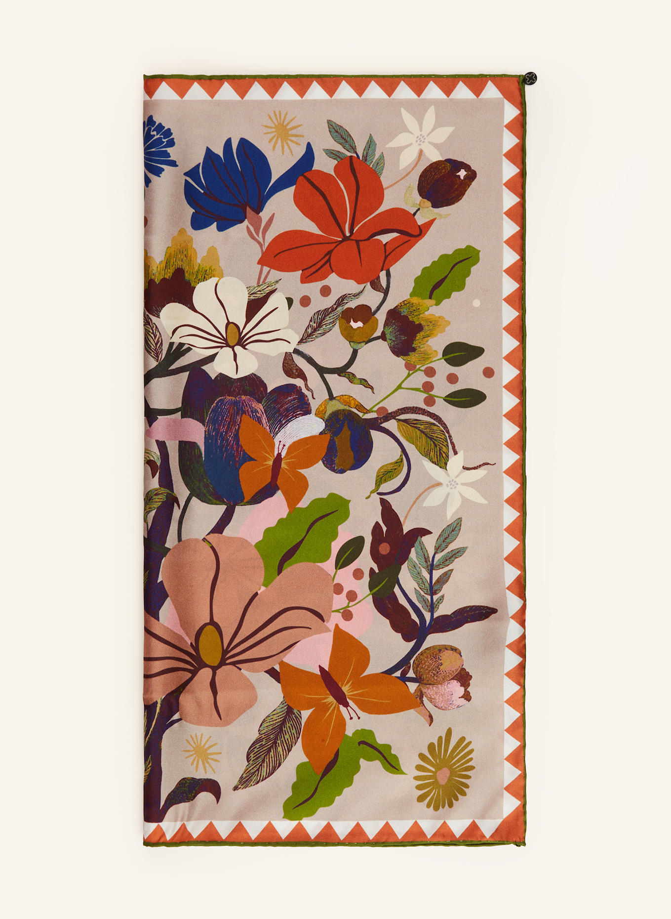 CODELLO Seidentuch: BEIGE