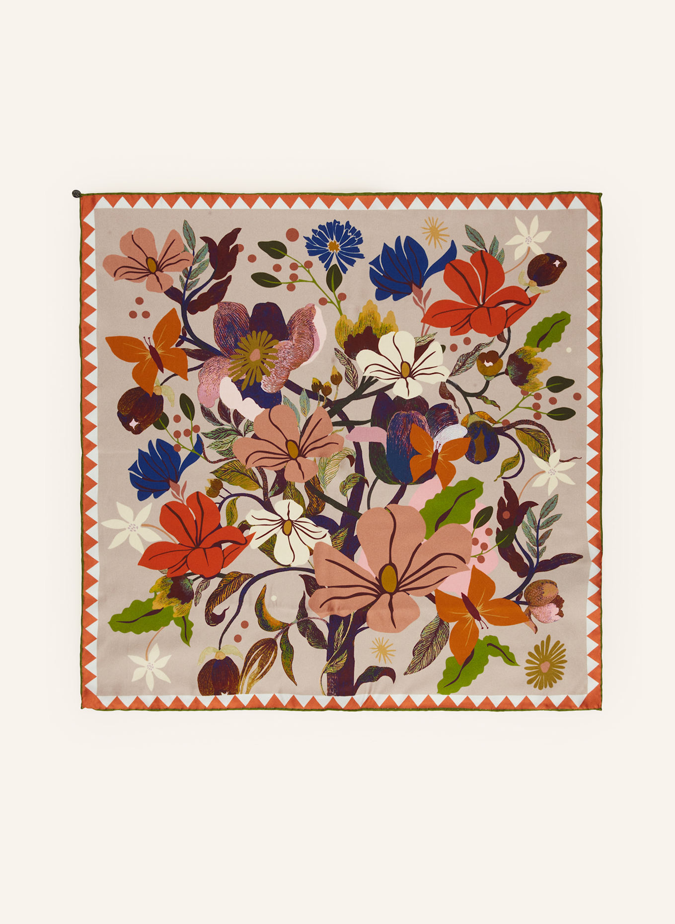 CODELLO Seidentuch: BEIGE