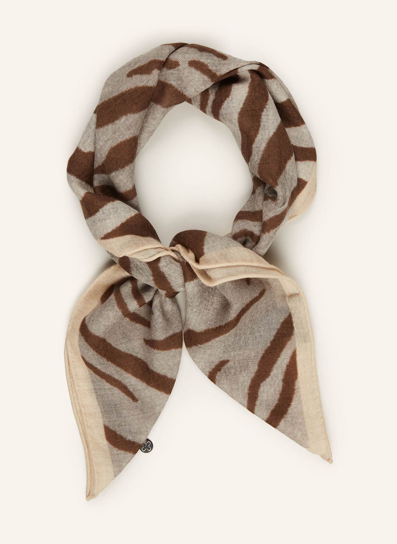 CODELLO Tuch: ECRU / HELLGRAU / BRAUN