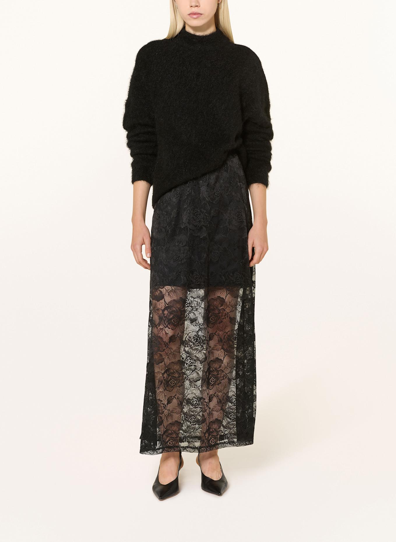 GESTUZ Pullover GZDEBBIE mit Mohair: SCHWARZ