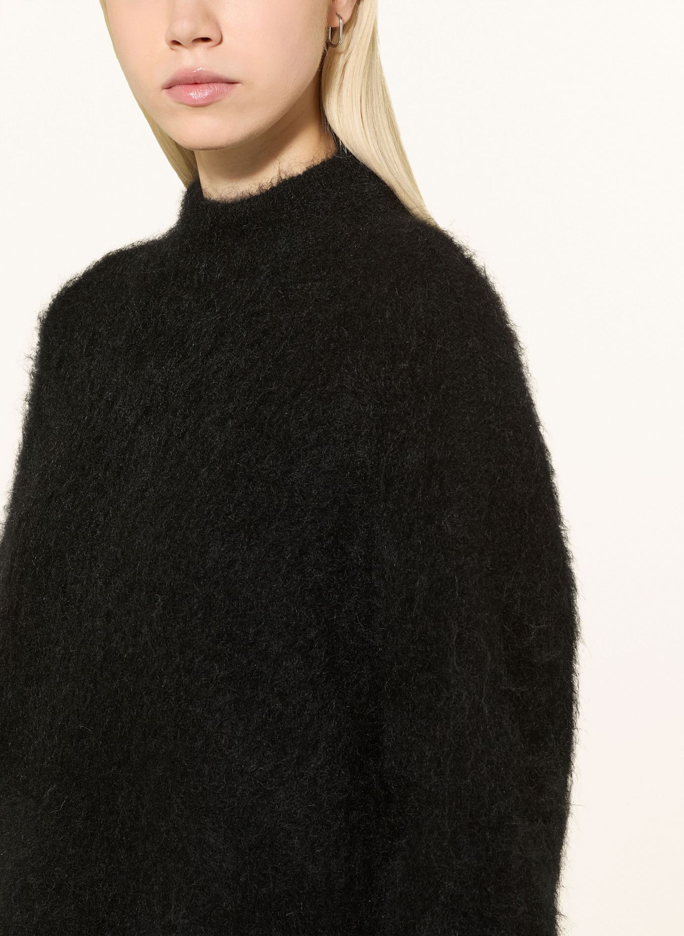 GESTUZ Pullover GZDEBBIE mit Mohair: SCHWARZ