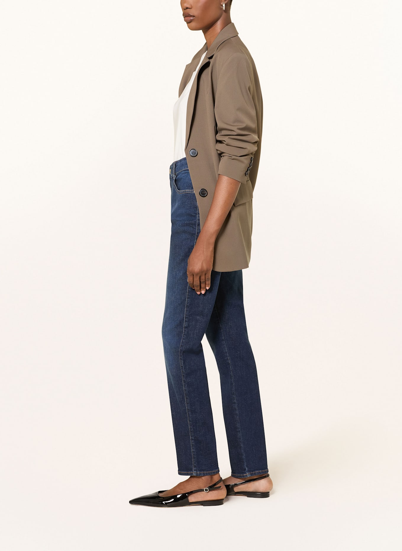 EMPORIO ARMANI Jeansy skinny: MB001 denim blue