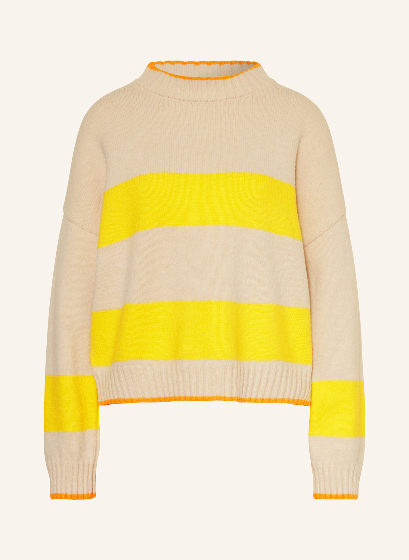 Grace Pullover: BEIGE / GELB