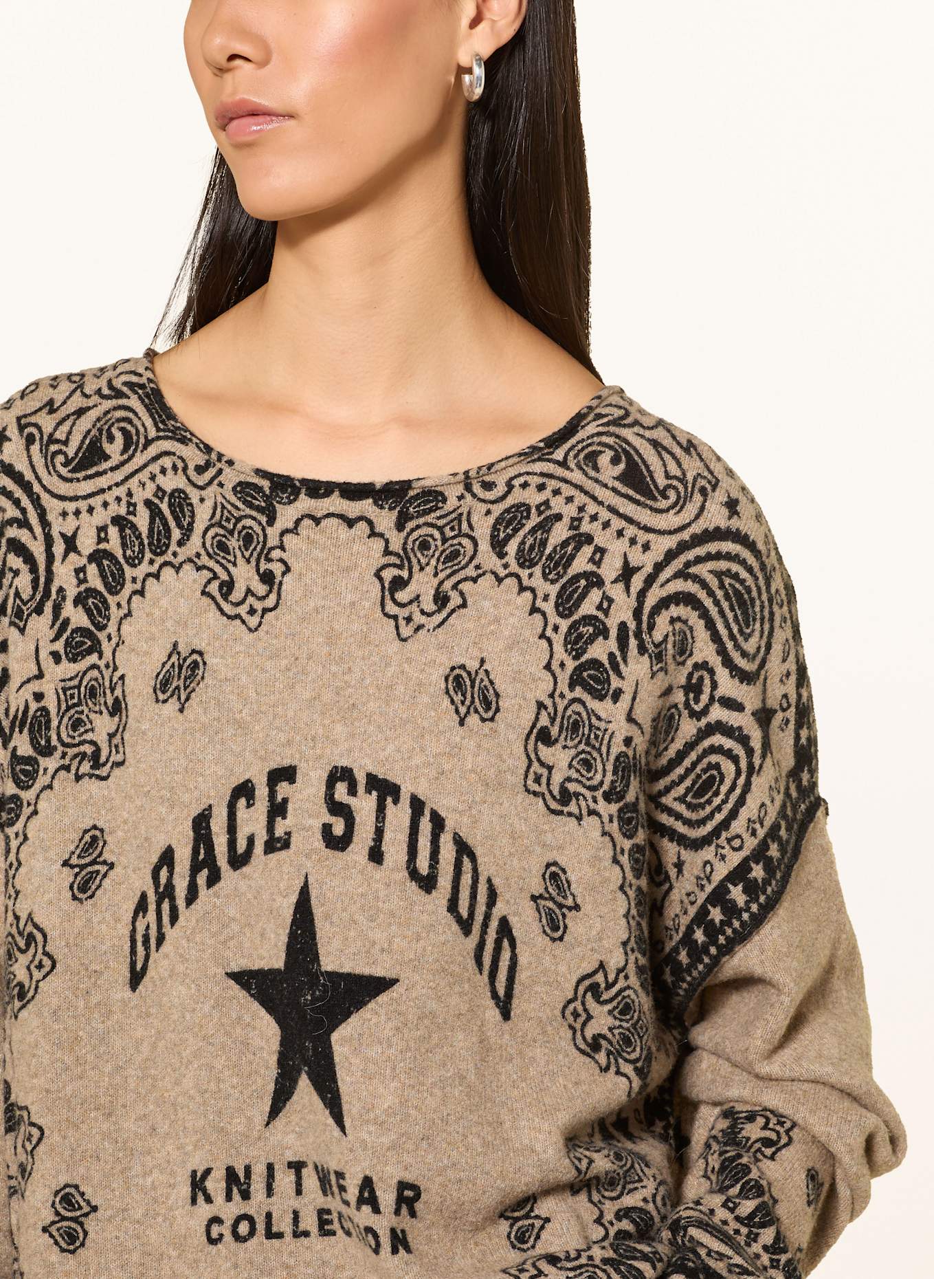 Grace Pullover: TAUPE