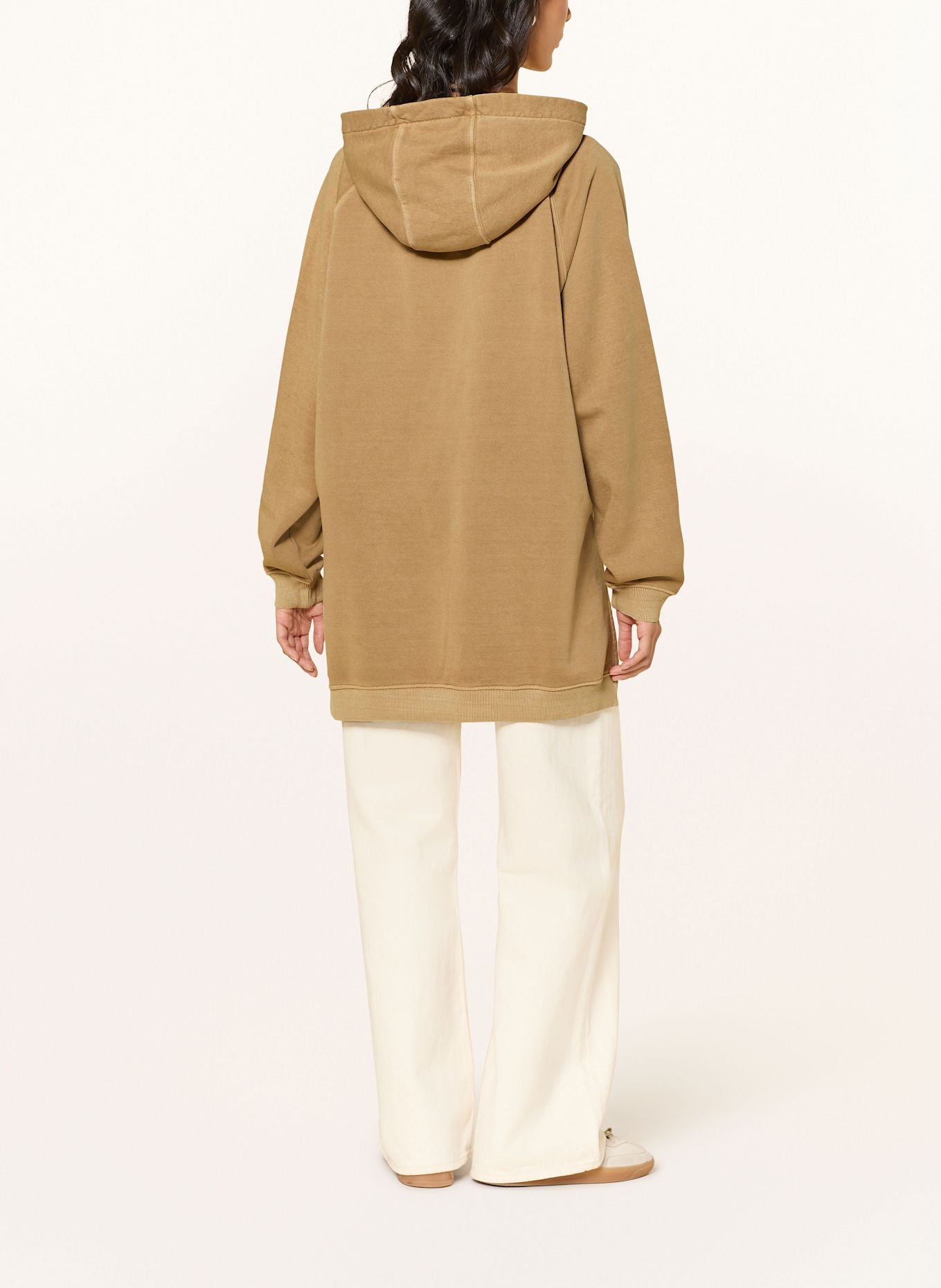 Grace Oversized-Hoodie: CAMEL