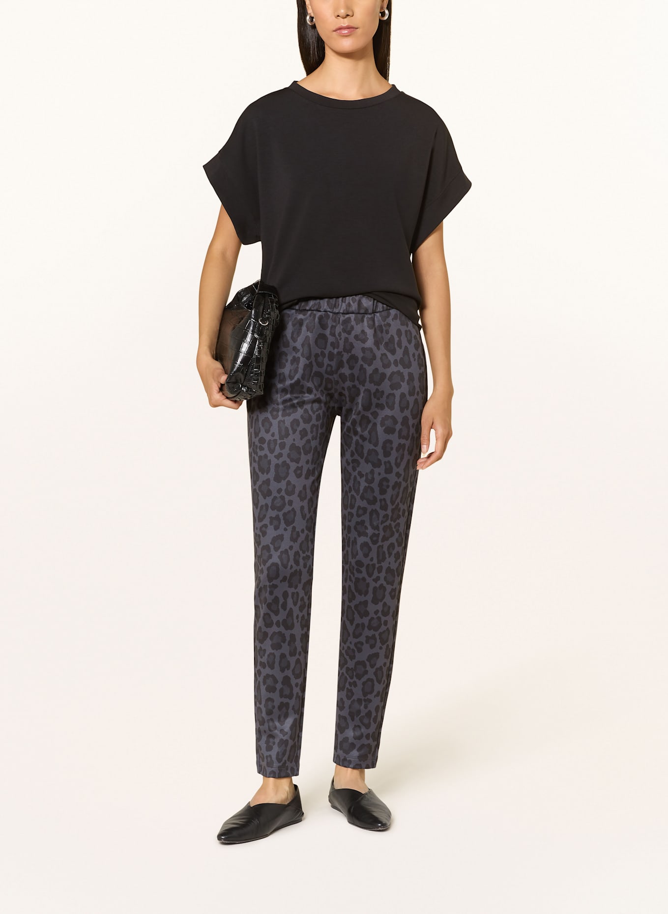 Grace Leggings: DUNKELGRAU / SCHWARZ