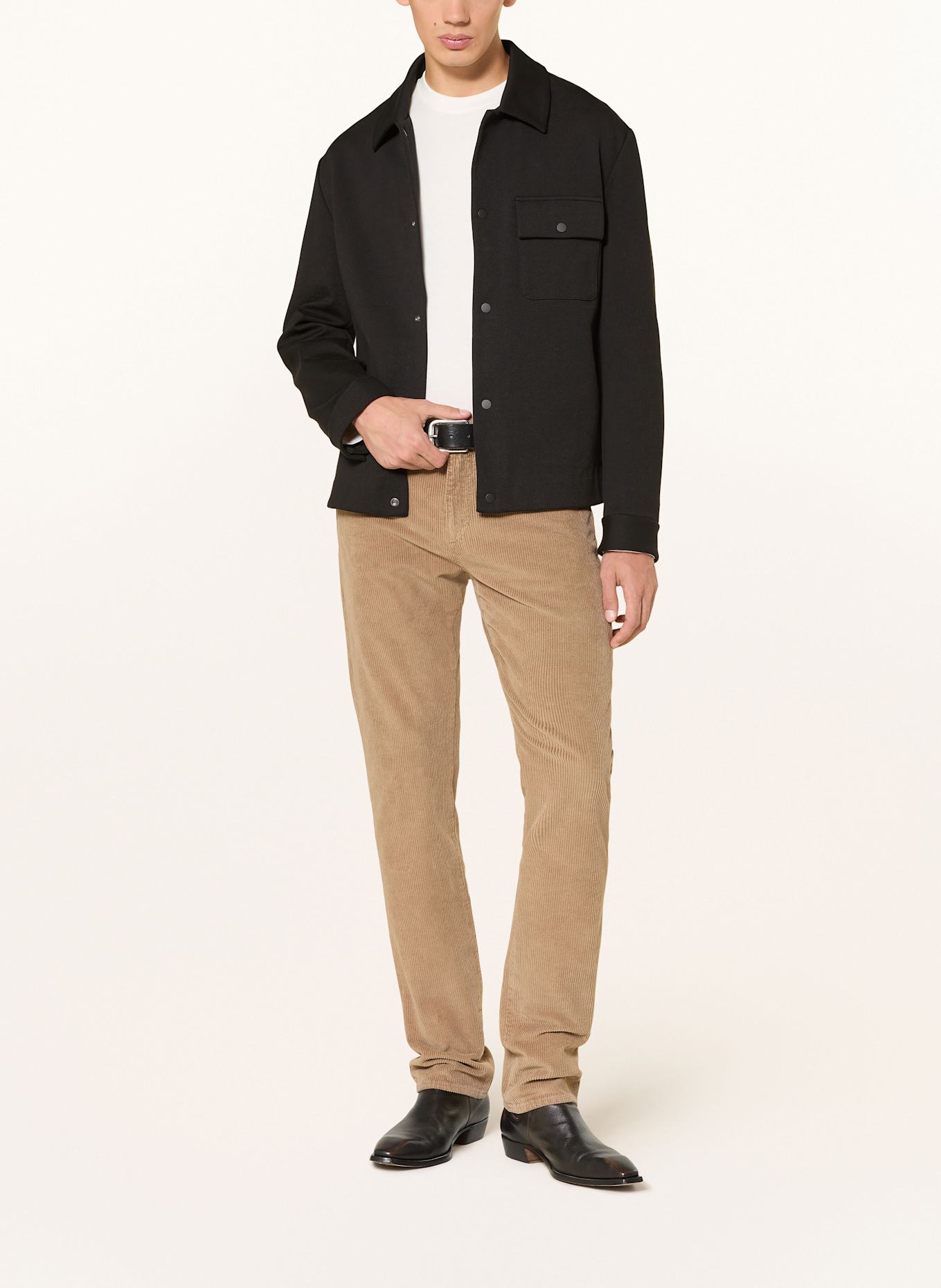 7 for all mankind Corduroy trousers THE STRAIGHT Regular Fit: BEIGE