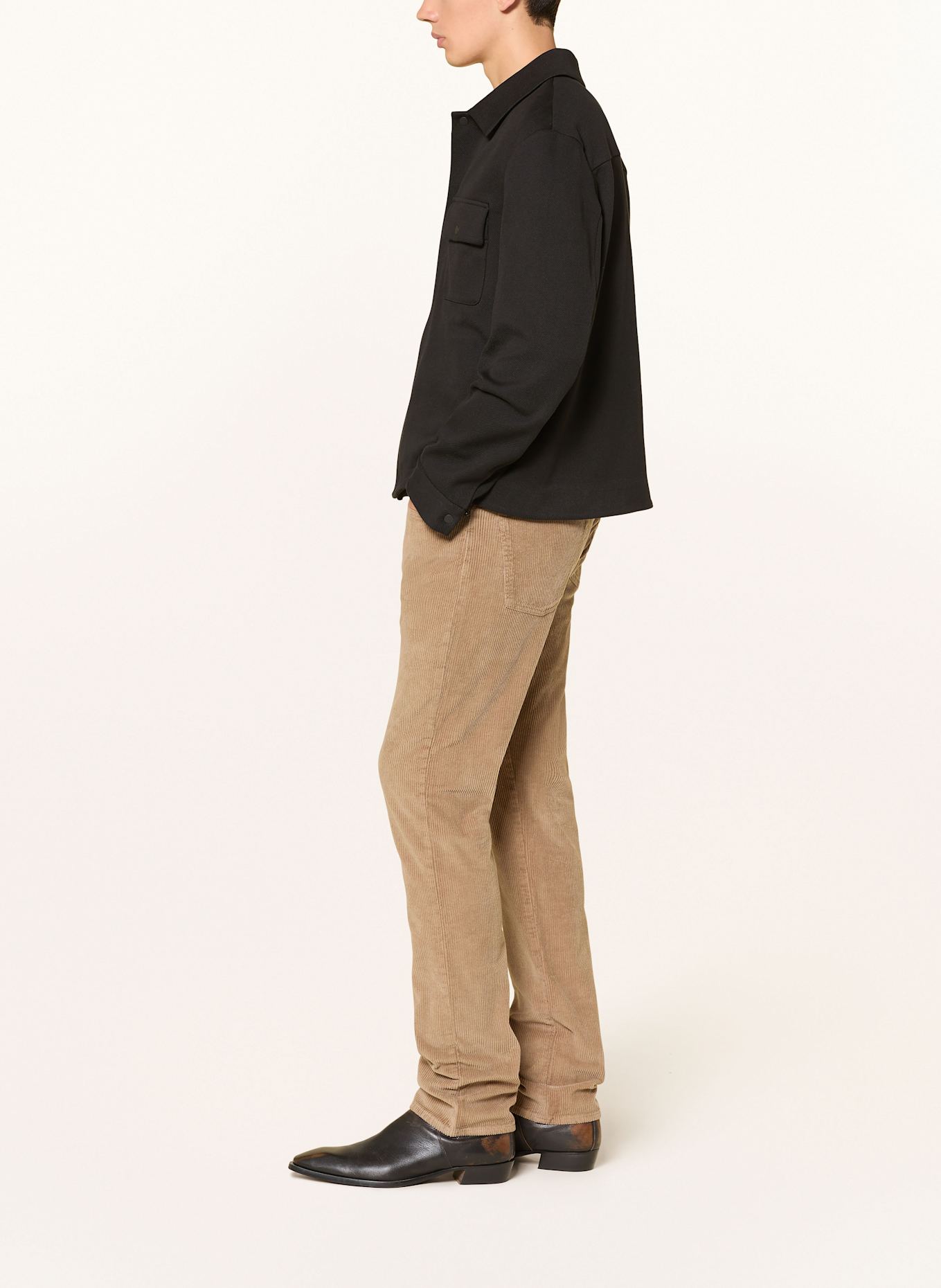 7 for all mankind Corduroy trousers THE STRAIGHT Regular Fit: BEIGE