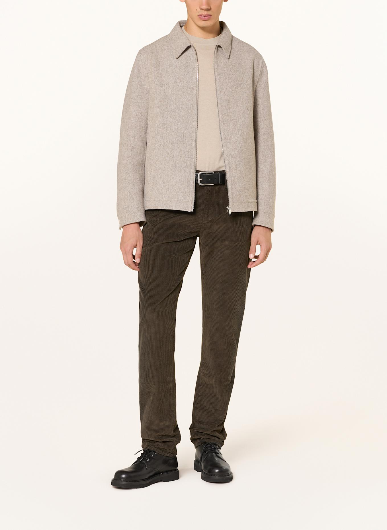 7 for all mankind Cordhose THE STRAIGHT Regular Fit: KHAKI