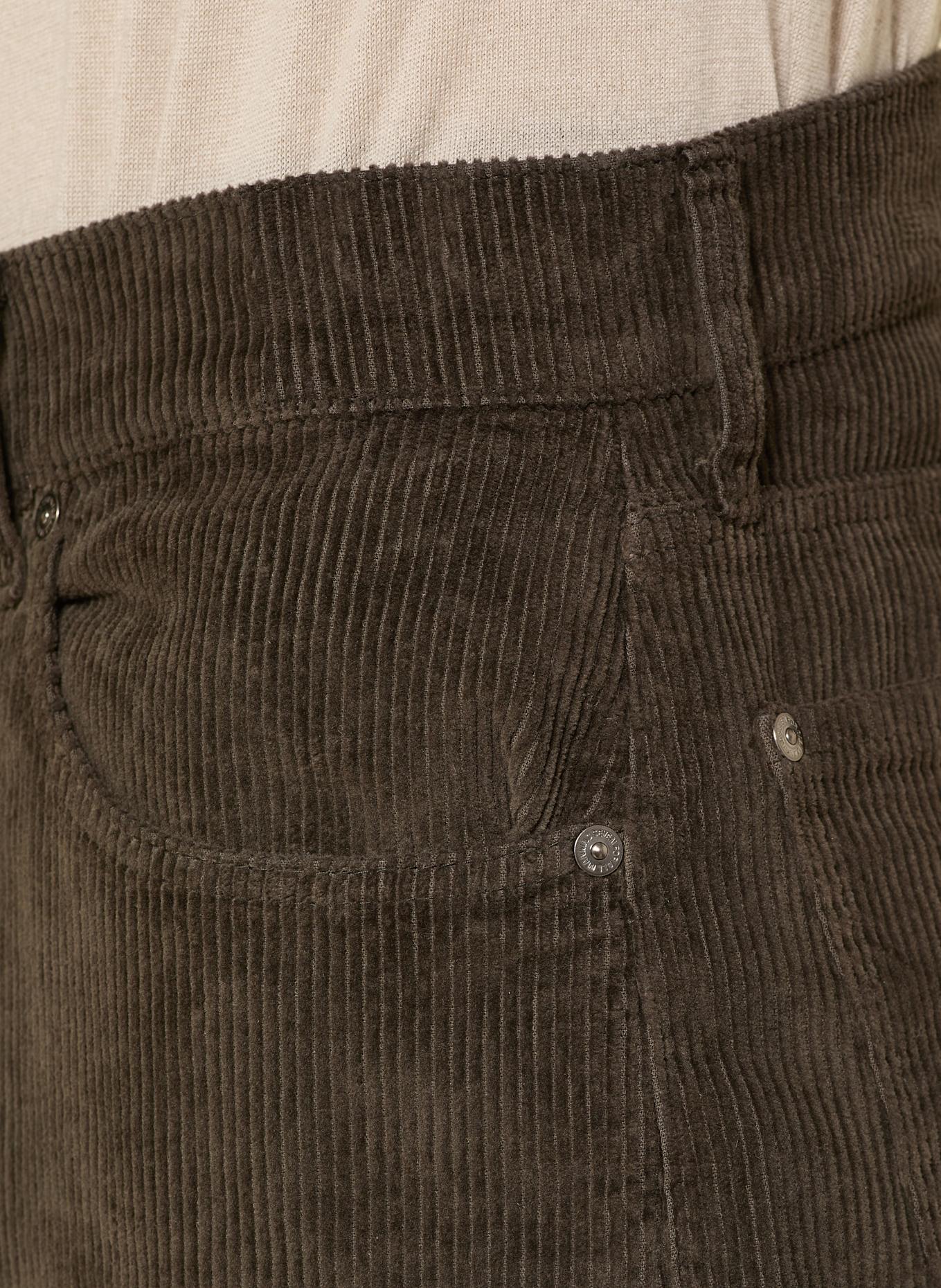 7 for all mankind Cordhose THE STRAIGHT Regular Fit: KHAKI
