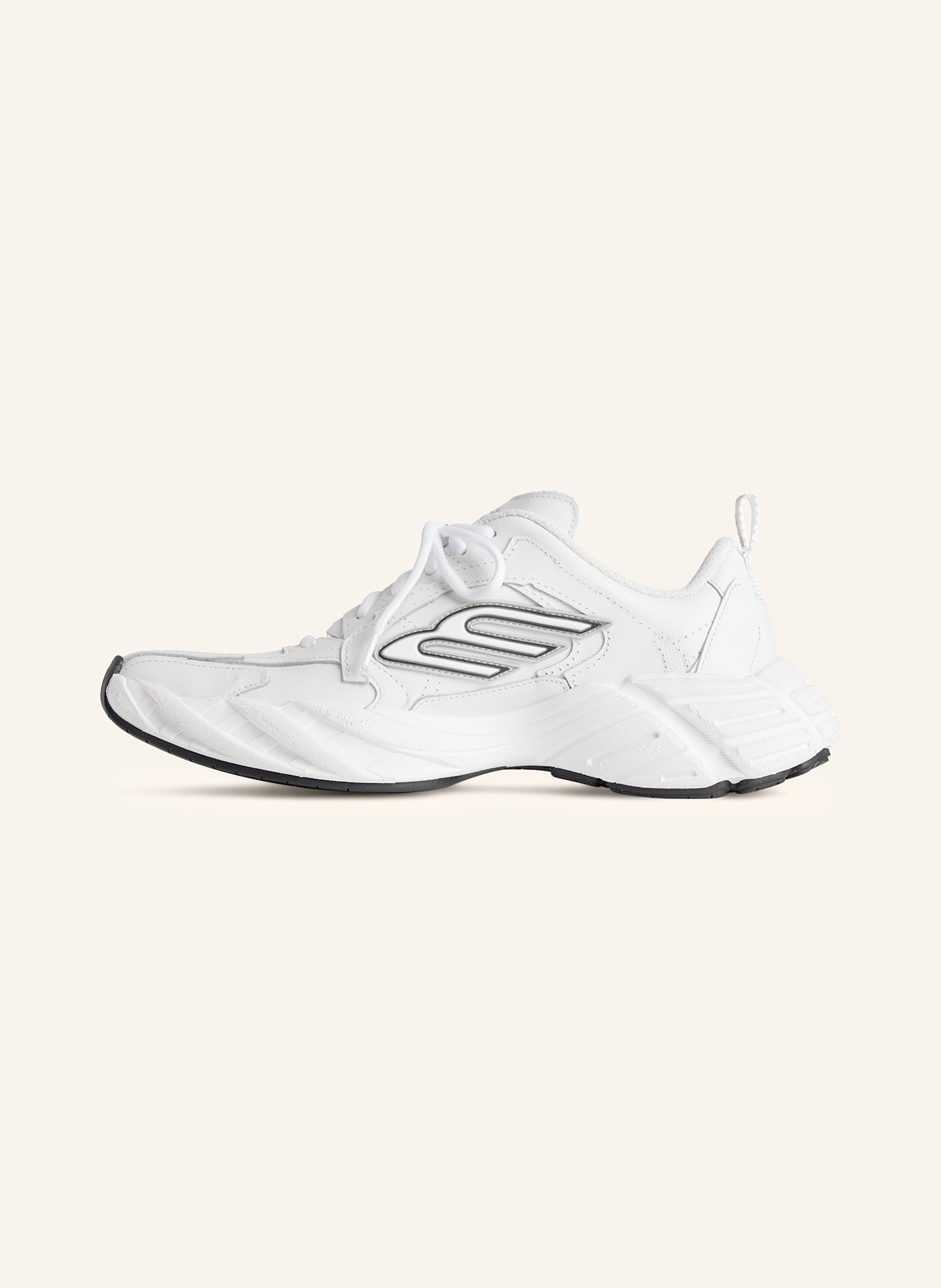 BALENCIAGA Sneaker MONDAY: WEISS / SCHWARZ / GRAU