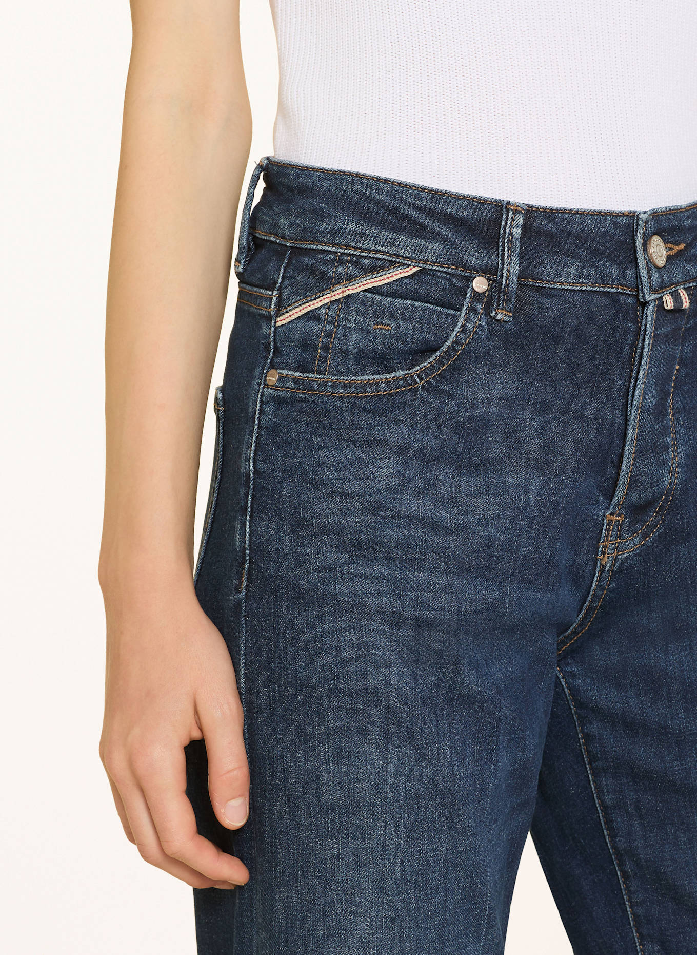 GANG Jeansy straight 94THELMA: 7837 dark blue worn