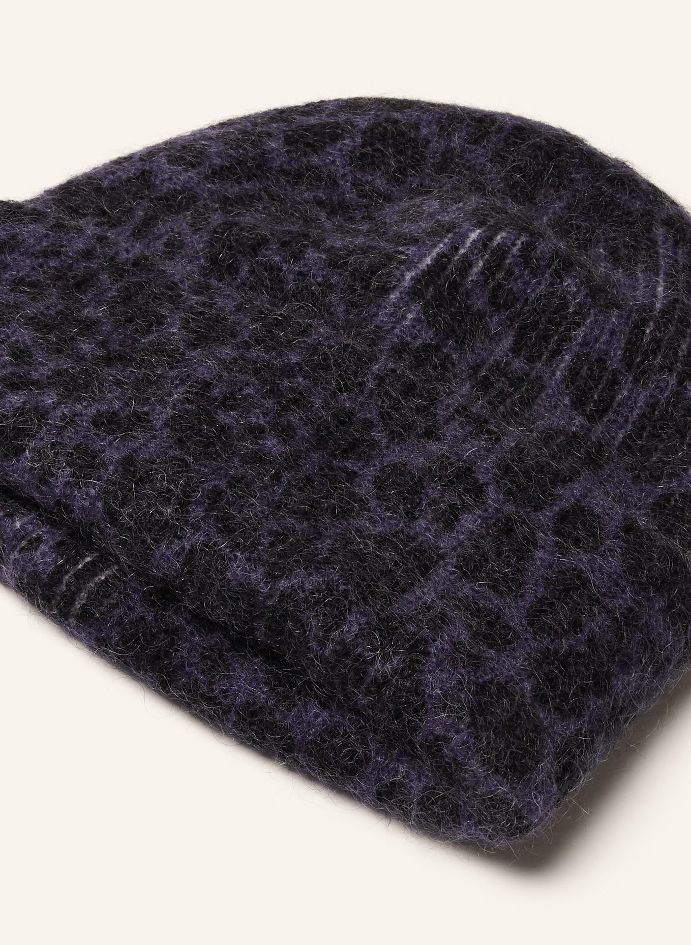 Lala Berlin Mütze BLAKE: DUNKELBLAU / SCHWARZ