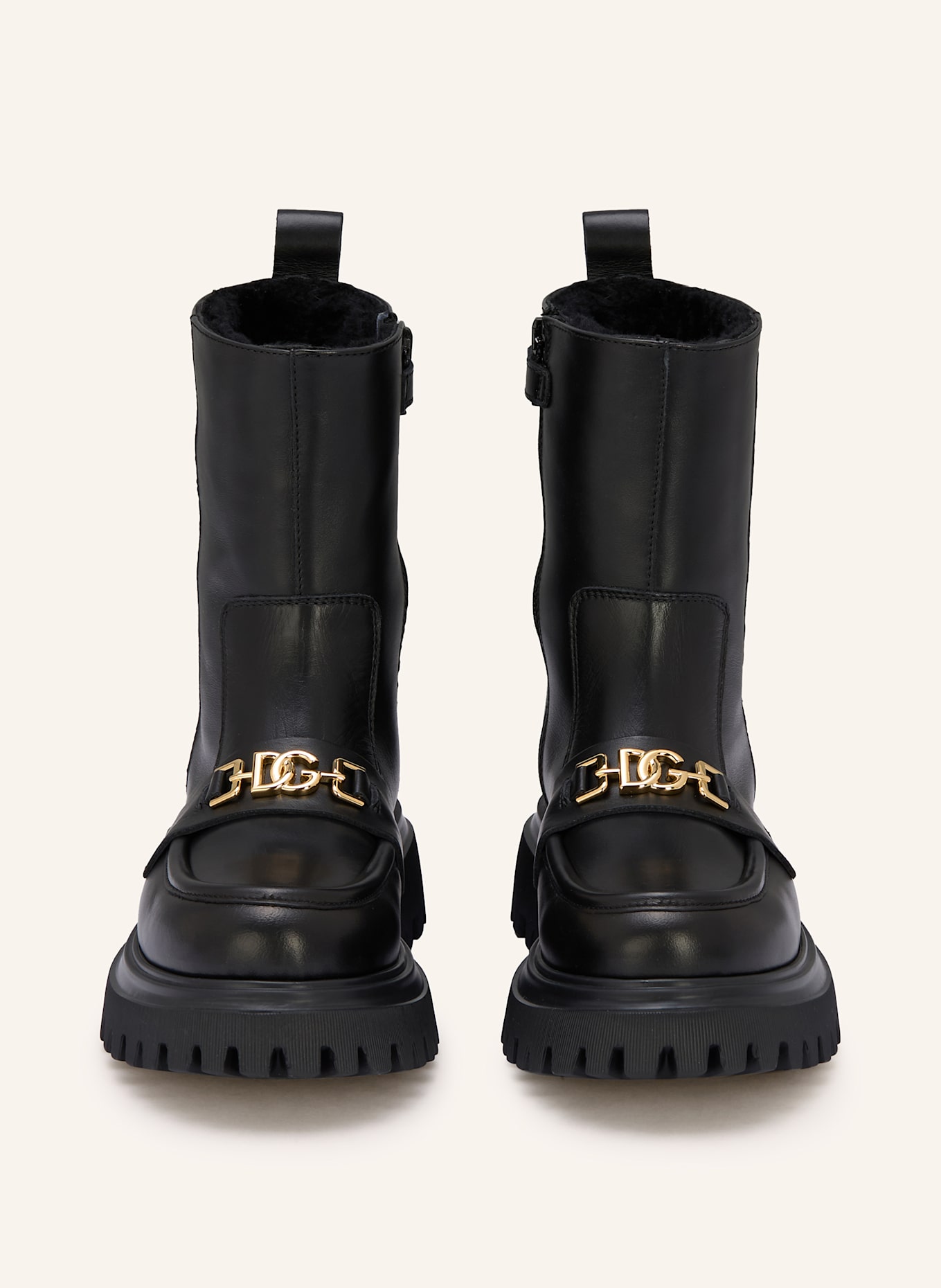 DOLCE & GABBANA Boots: BLACK