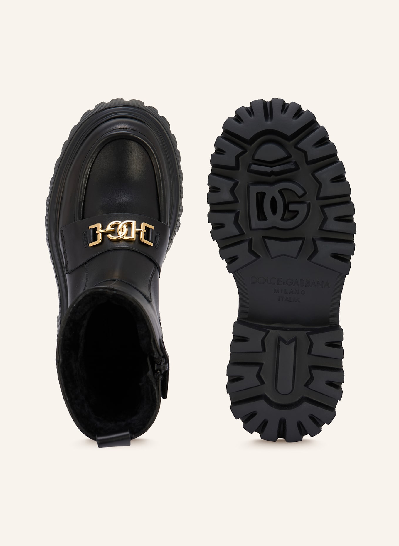 DOLCE & GABBANA Boots: BLACK