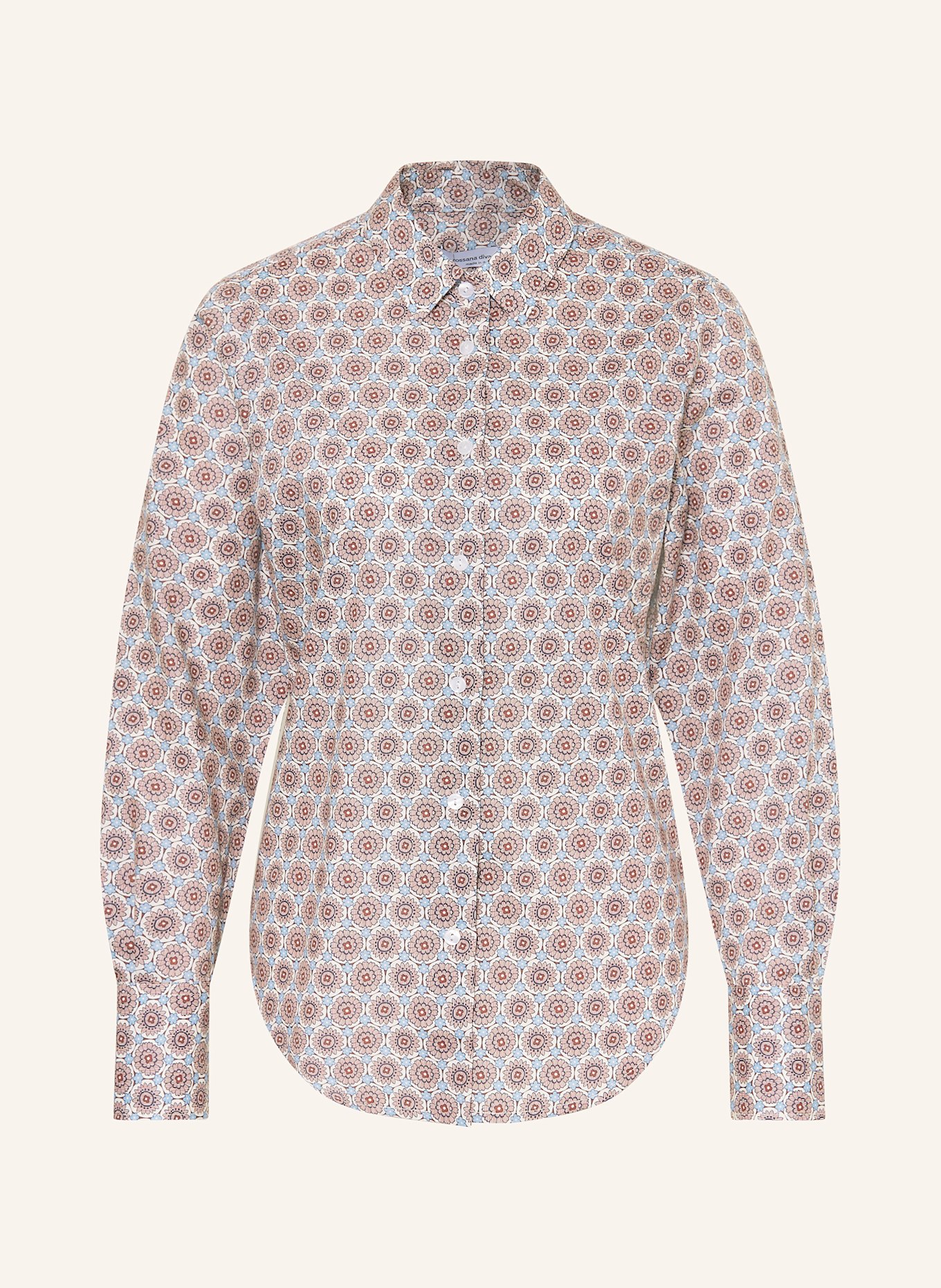 rossana diva Hemdbluse: ALTROSA / HELLBLAU / ECRU