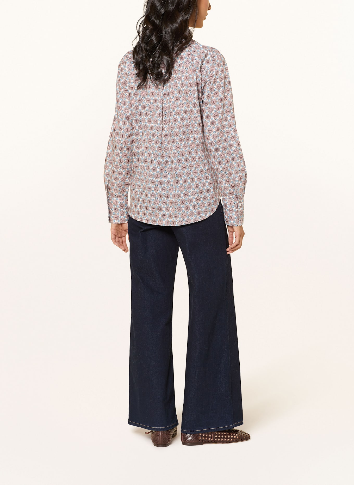 rossana diva Hemdbluse: ALTROSA / HELLBLAU / ECRU