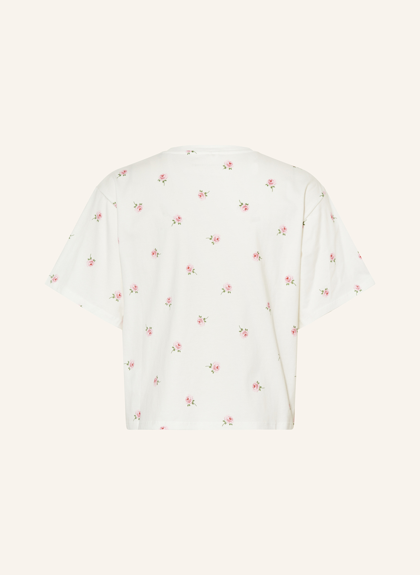 STELLA McCARTNEY KIDS T-Shirt: WEISS / HELLROSA