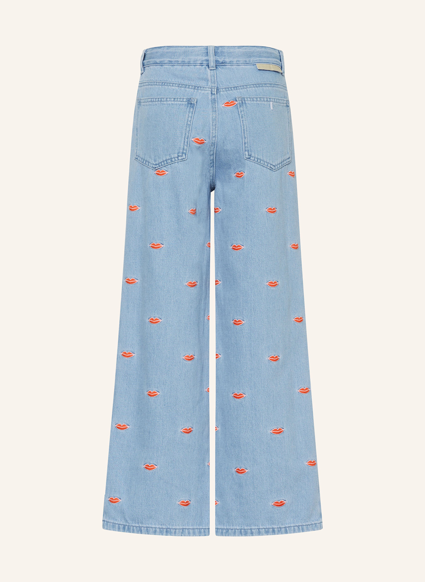 STELLA McCARTNEY KIDS Jeans: 626EM AVIO/EMBROIDERED