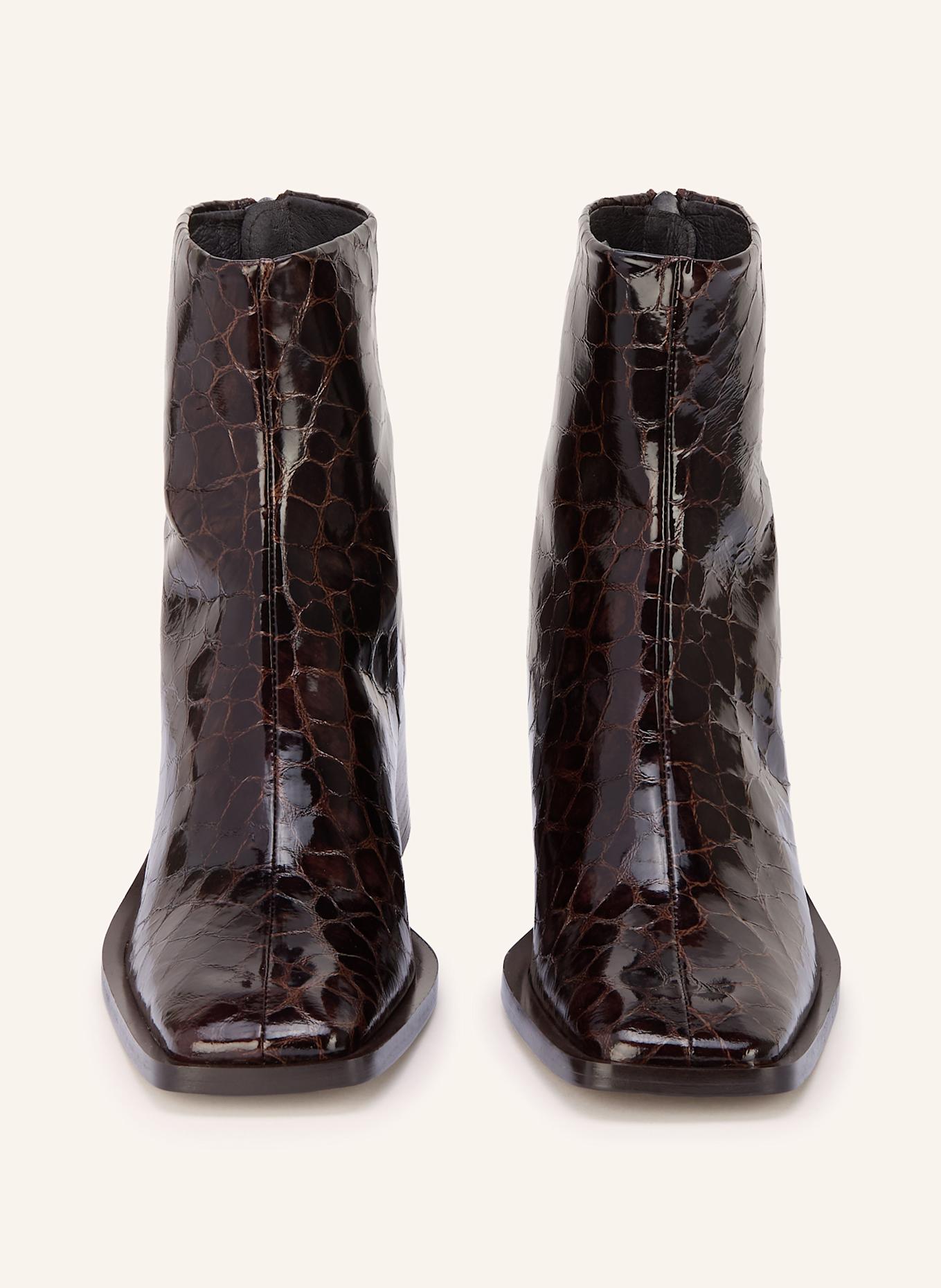 ZINDA Stiefeletten NINJA: DUNKELBRAUN