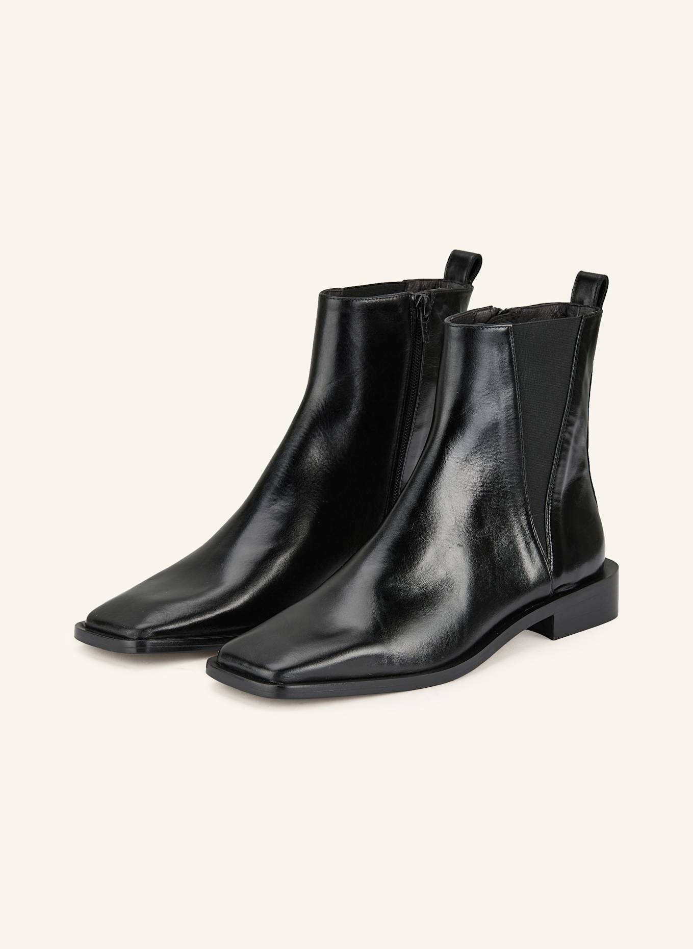 ZINDA Chelsea-Boots LUX: SCHWARZ