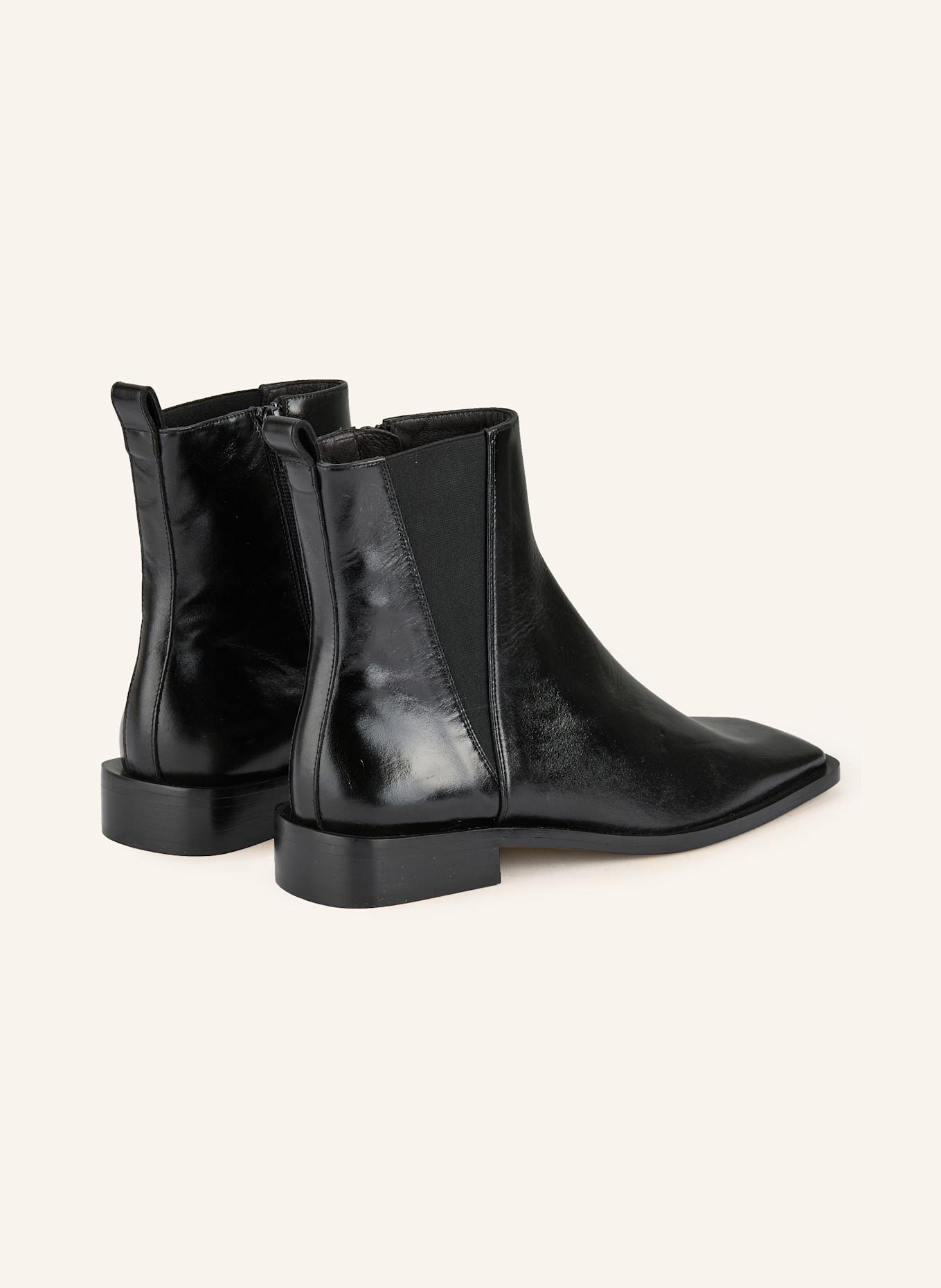 ZINDA Chelsea-Boots LUX: SCHWARZ