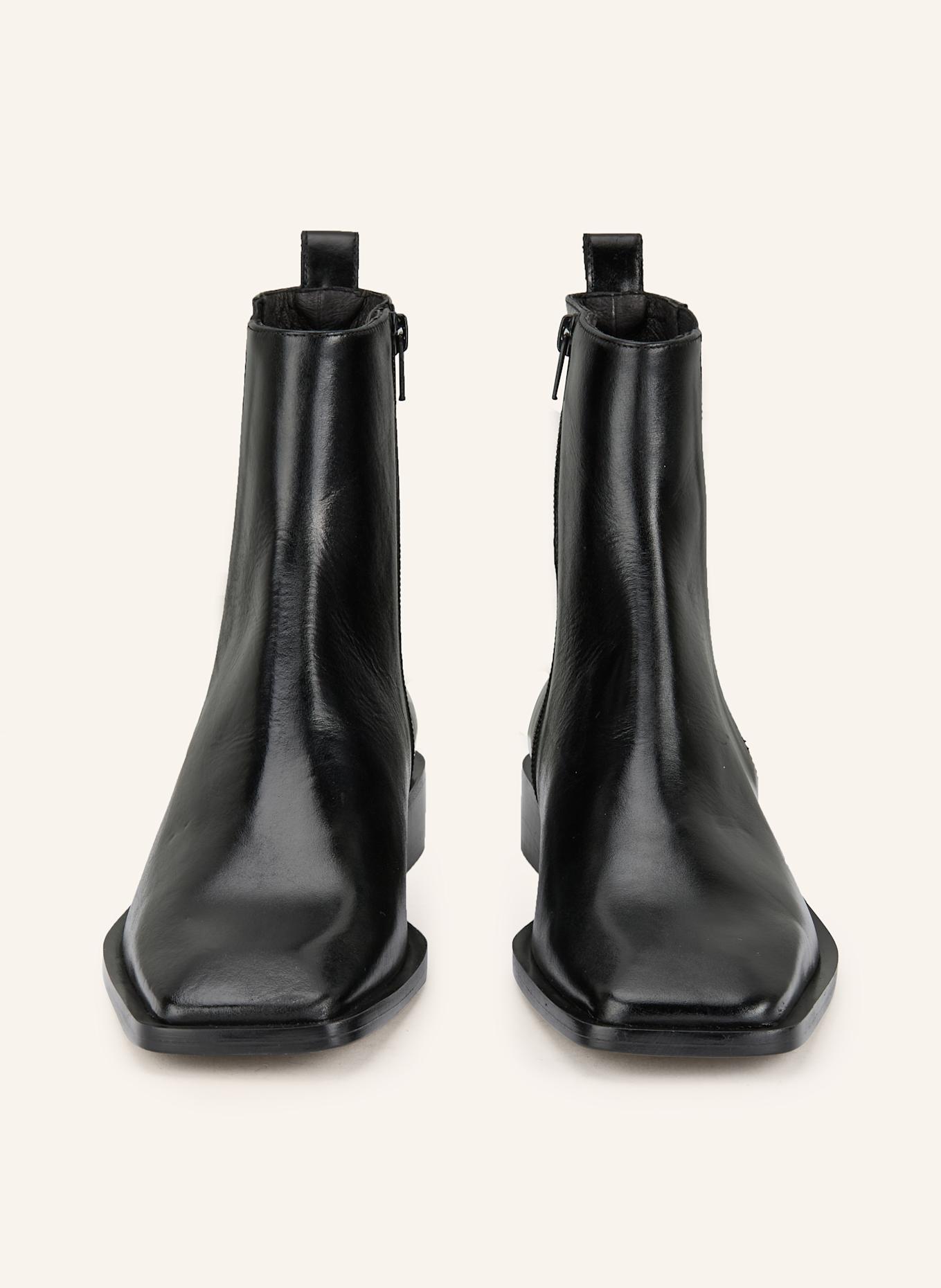 ZINDA Chelsea-Boots LUX: SCHWARZ