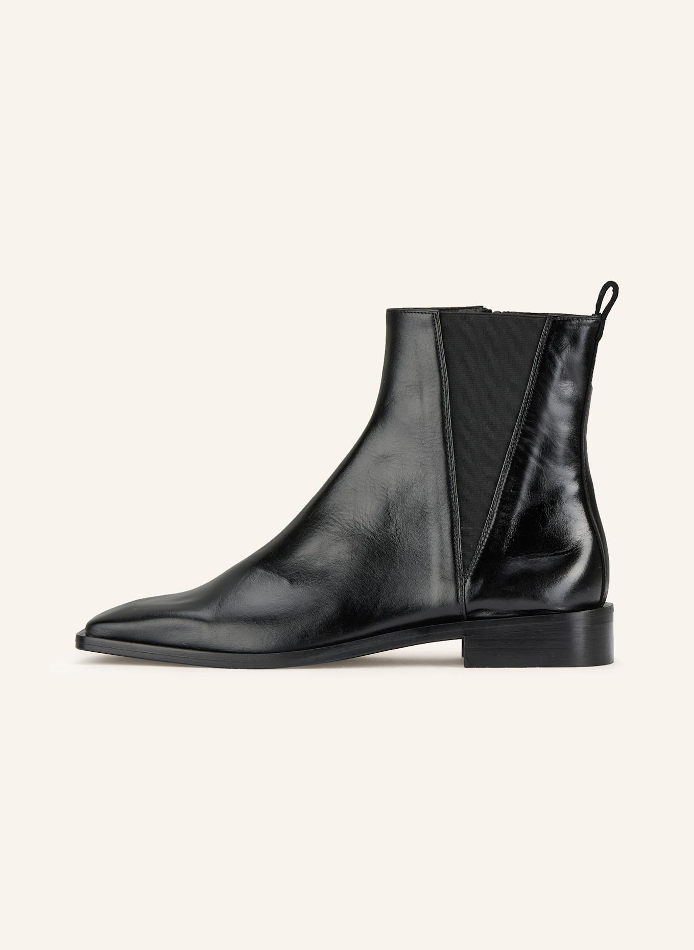 ZINDA Chelsea-Boots LUX: SCHWARZ