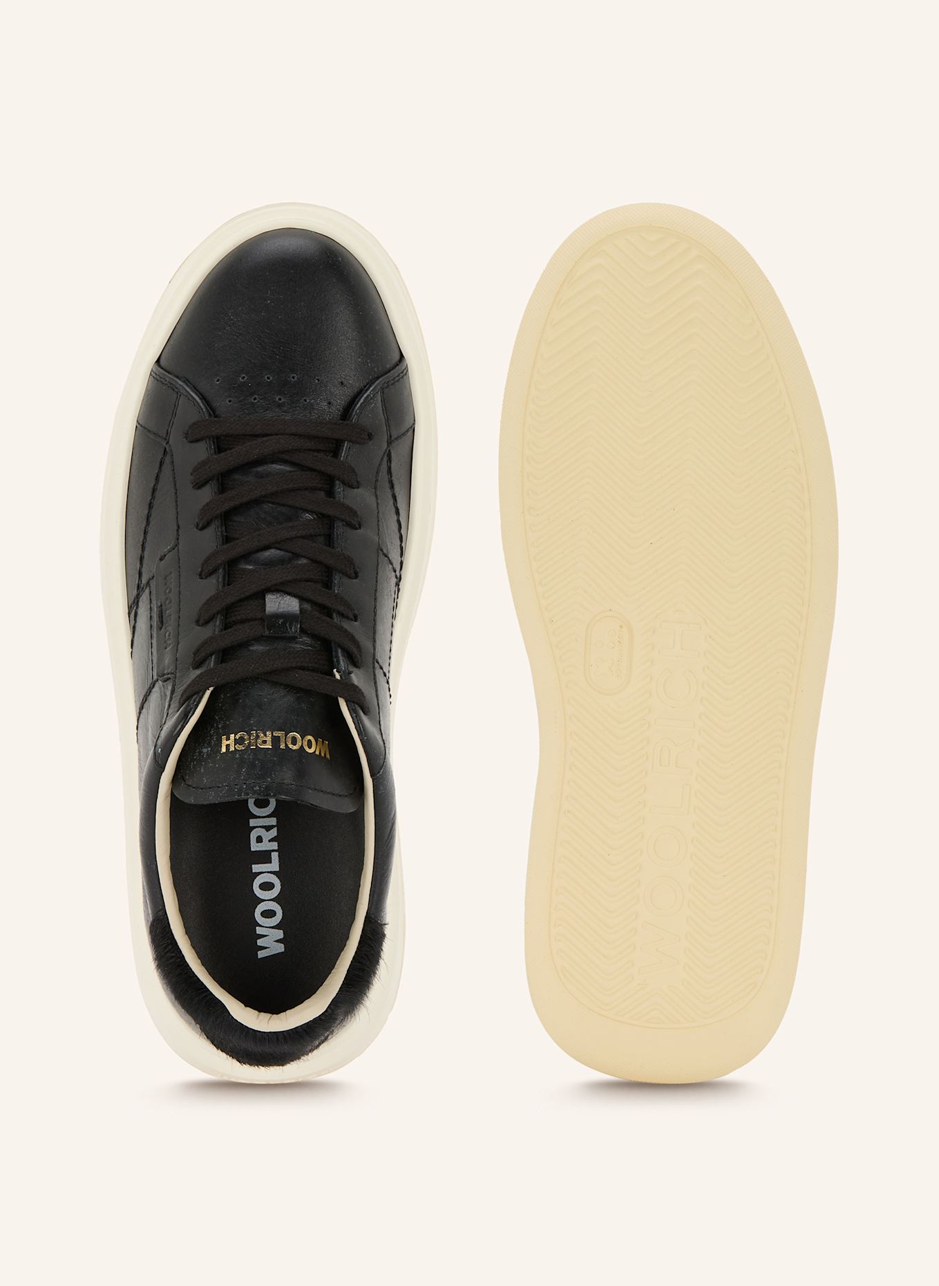 WOOLRICH Sneaker: SCHWARZ