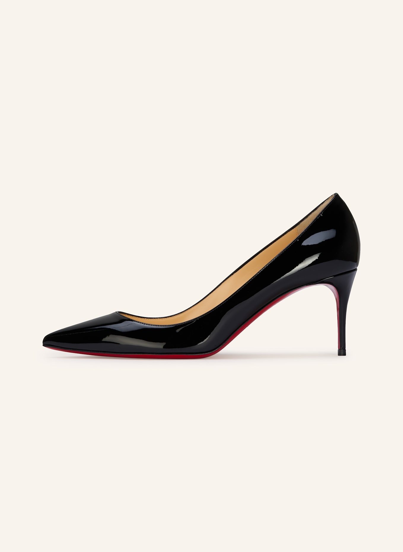 Christian Louboutin Lack-Pumps KATE 70: SCHWARZ