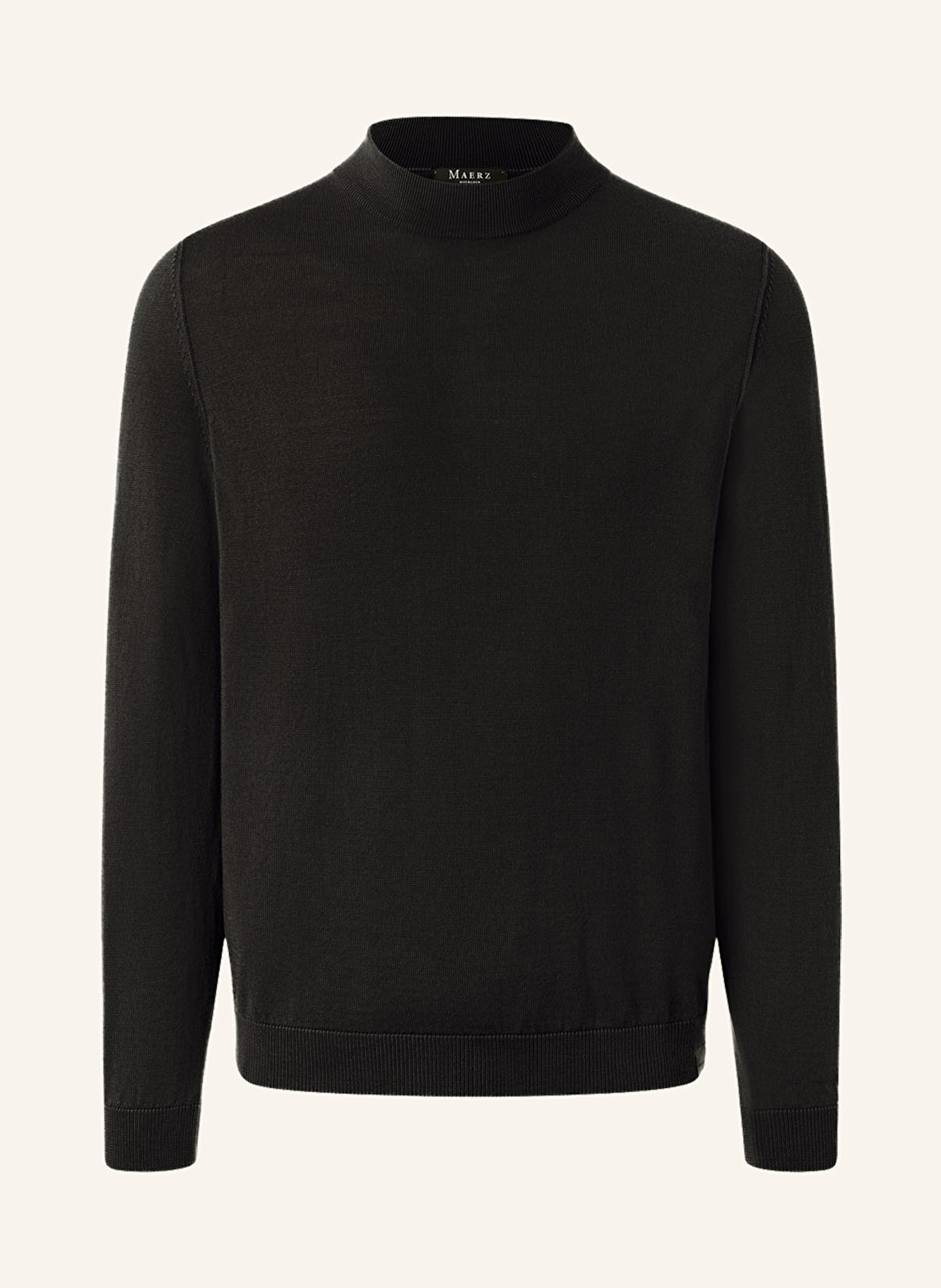 MAERZ MUENCHEN Pullover: SCHWARZ