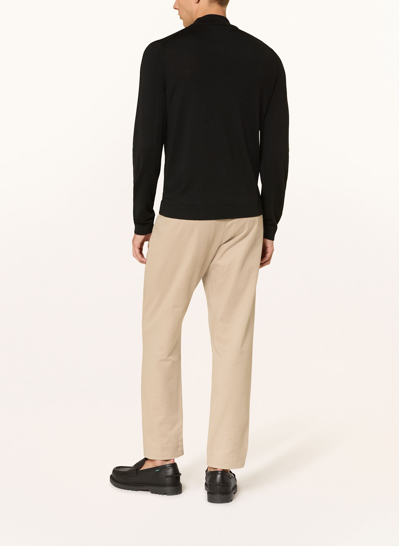 MAERZ MUENCHEN Pullover: SCHWARZ