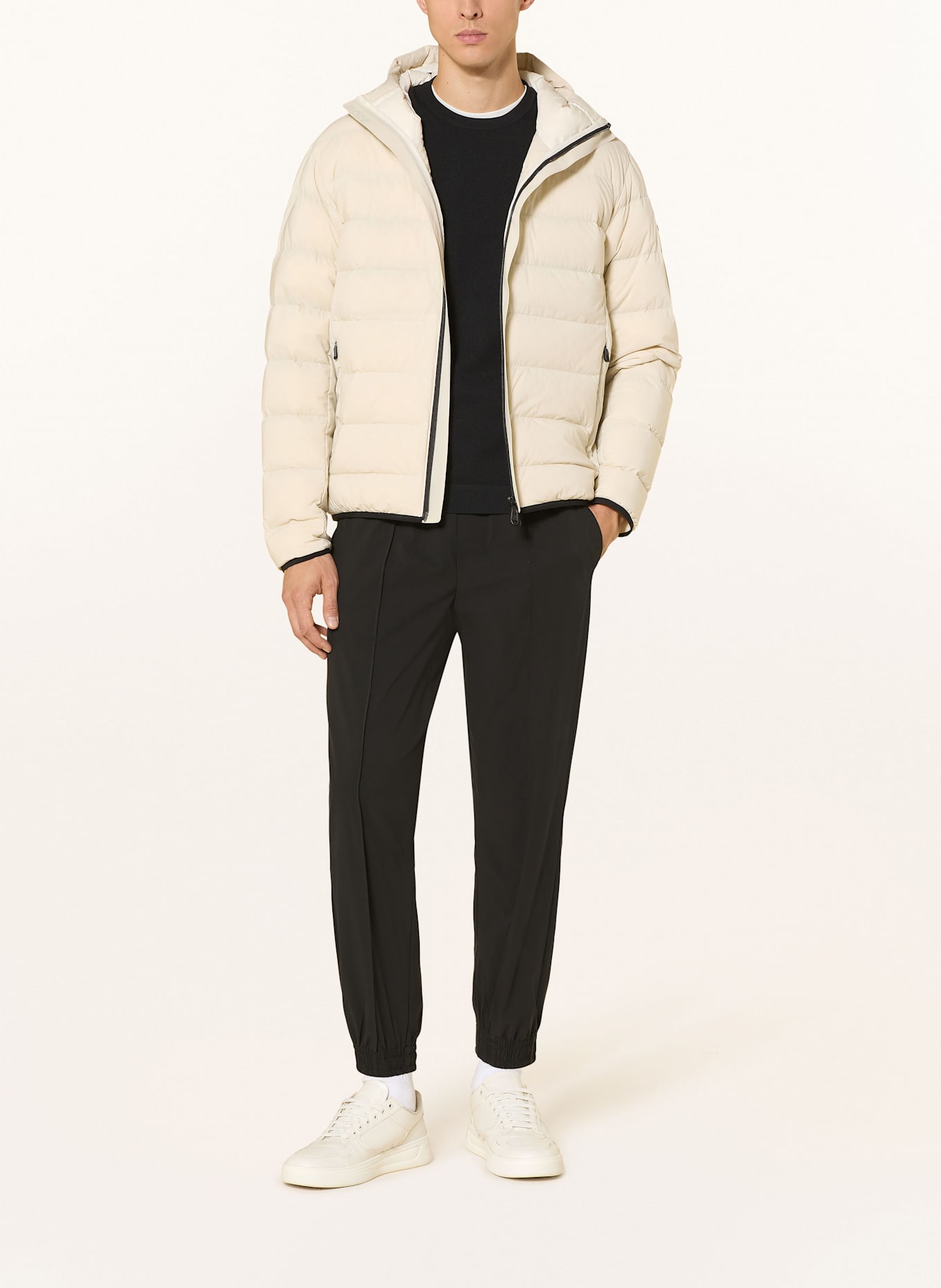 BOSS Daunenjacke RIPLITE: ECRU