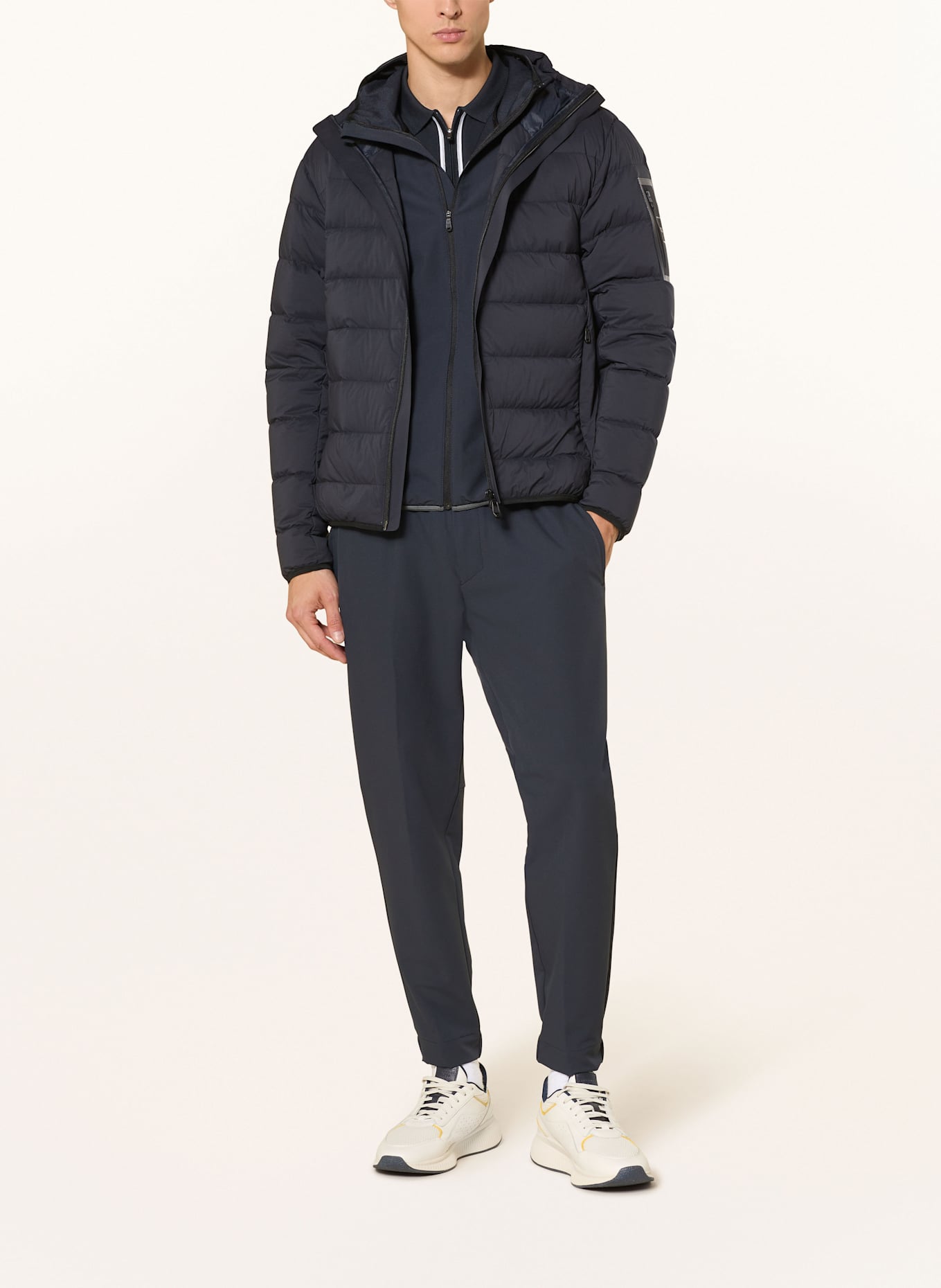 BOSS Daunenjacke RIPLITE: DUNKELBLAU