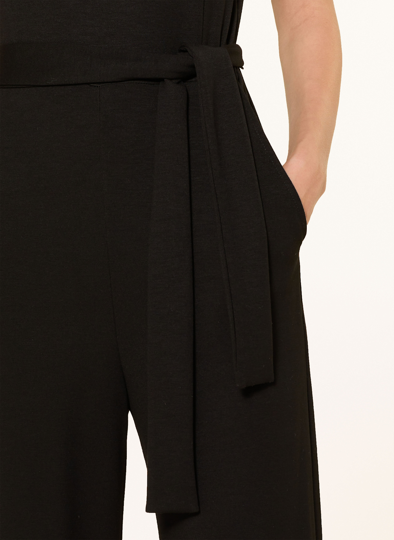 Ana Alcazar Jumpsuit mit Pailletten: SCHWARZ