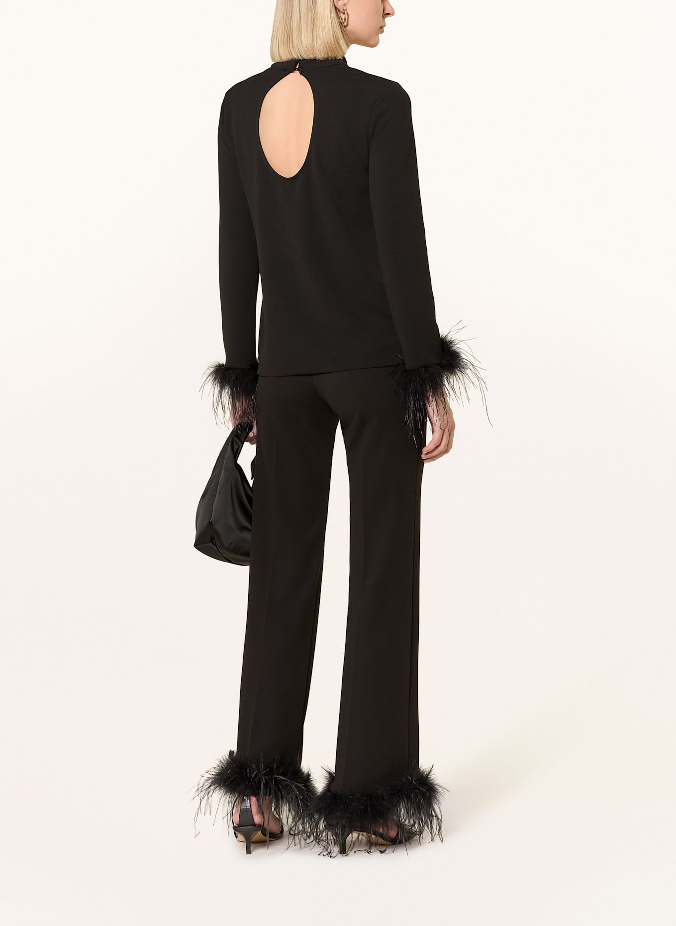 Ana Alcazar Blusenshirt: SCHWARZ