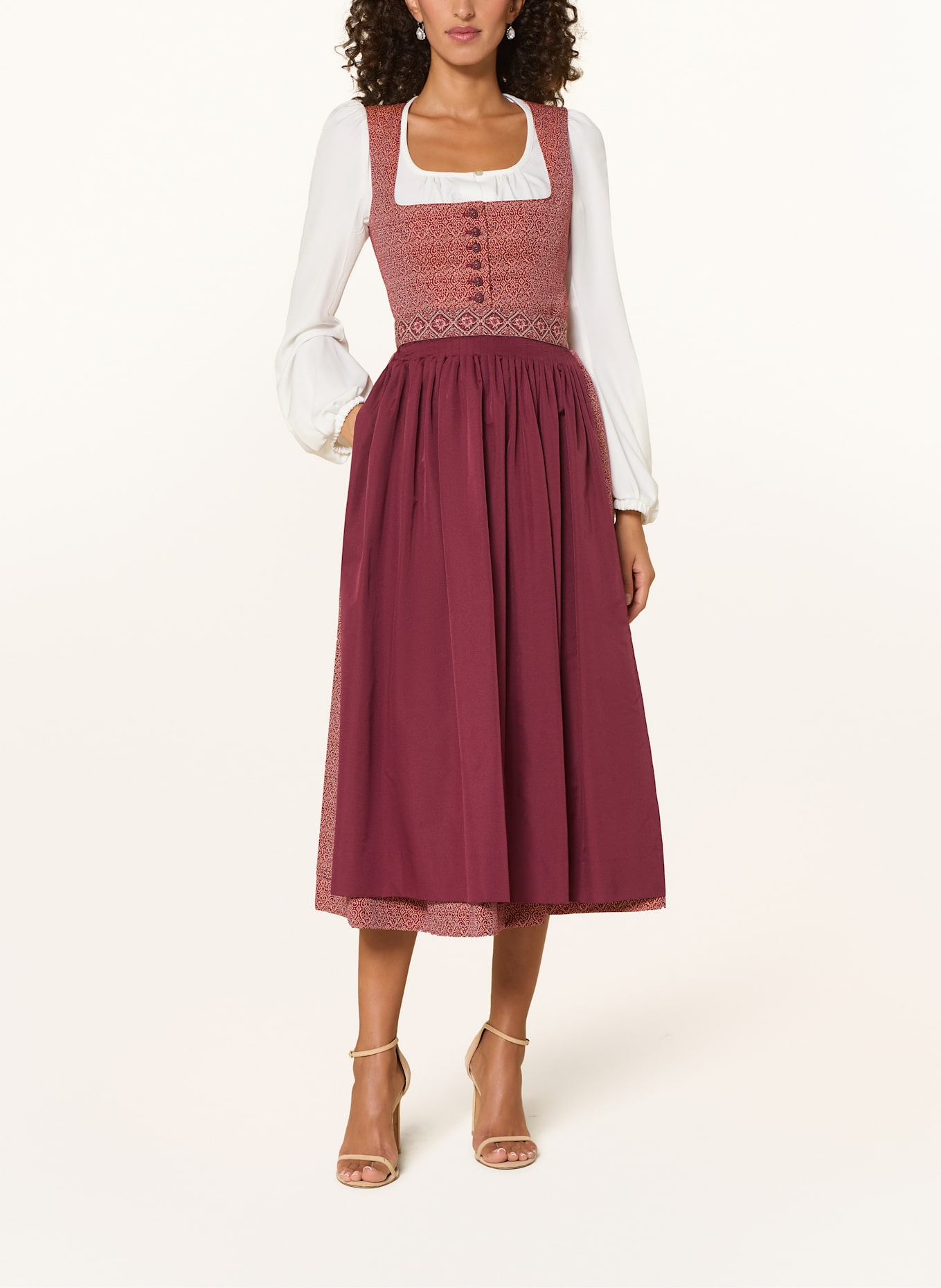 SPORTALM Dirndlbluse: WEISS