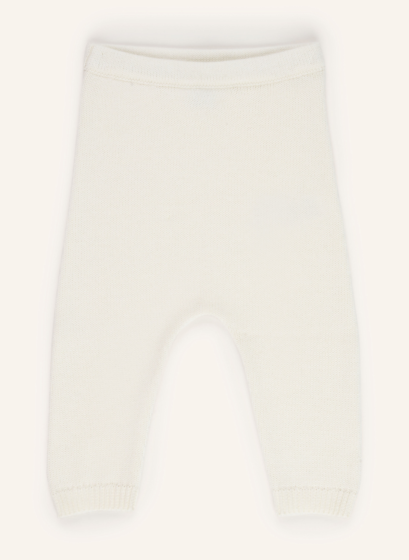 PETIT BATEAU Set: Pullover und Strickhose: WEISS