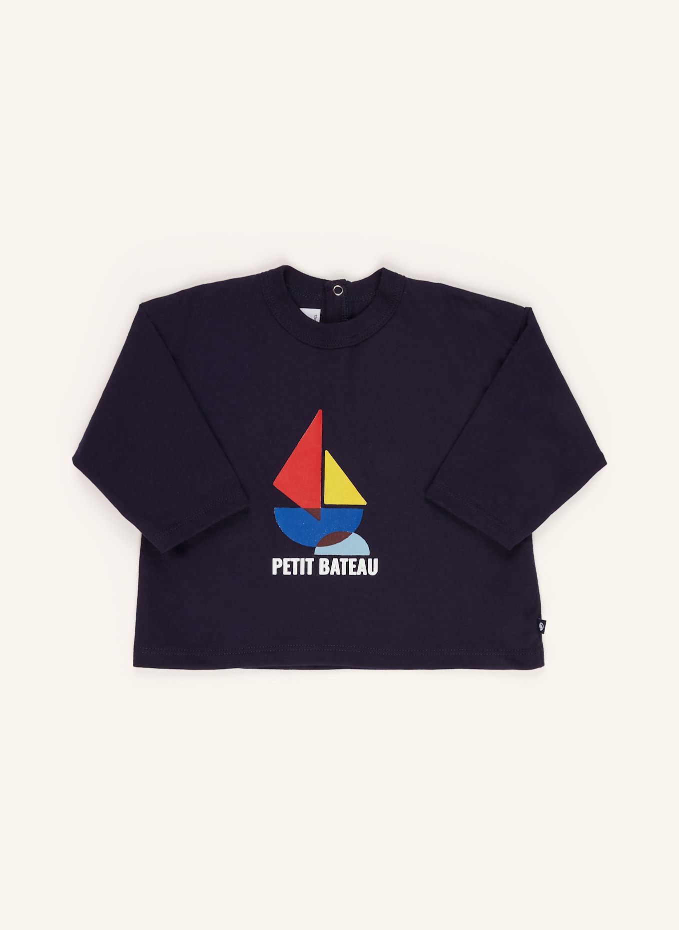 PETIT BATEAU Longsleeve: DUNKELBLAU