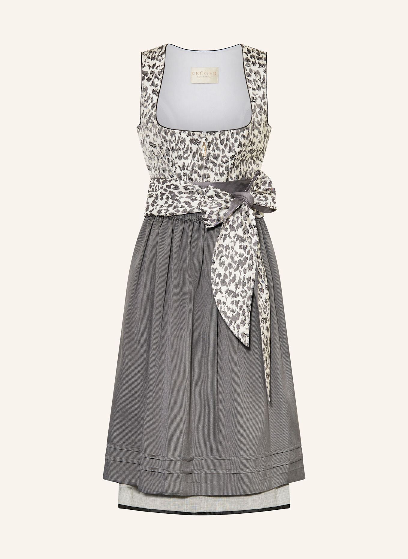 KRÜGER Dirndl CARLY: GRAU