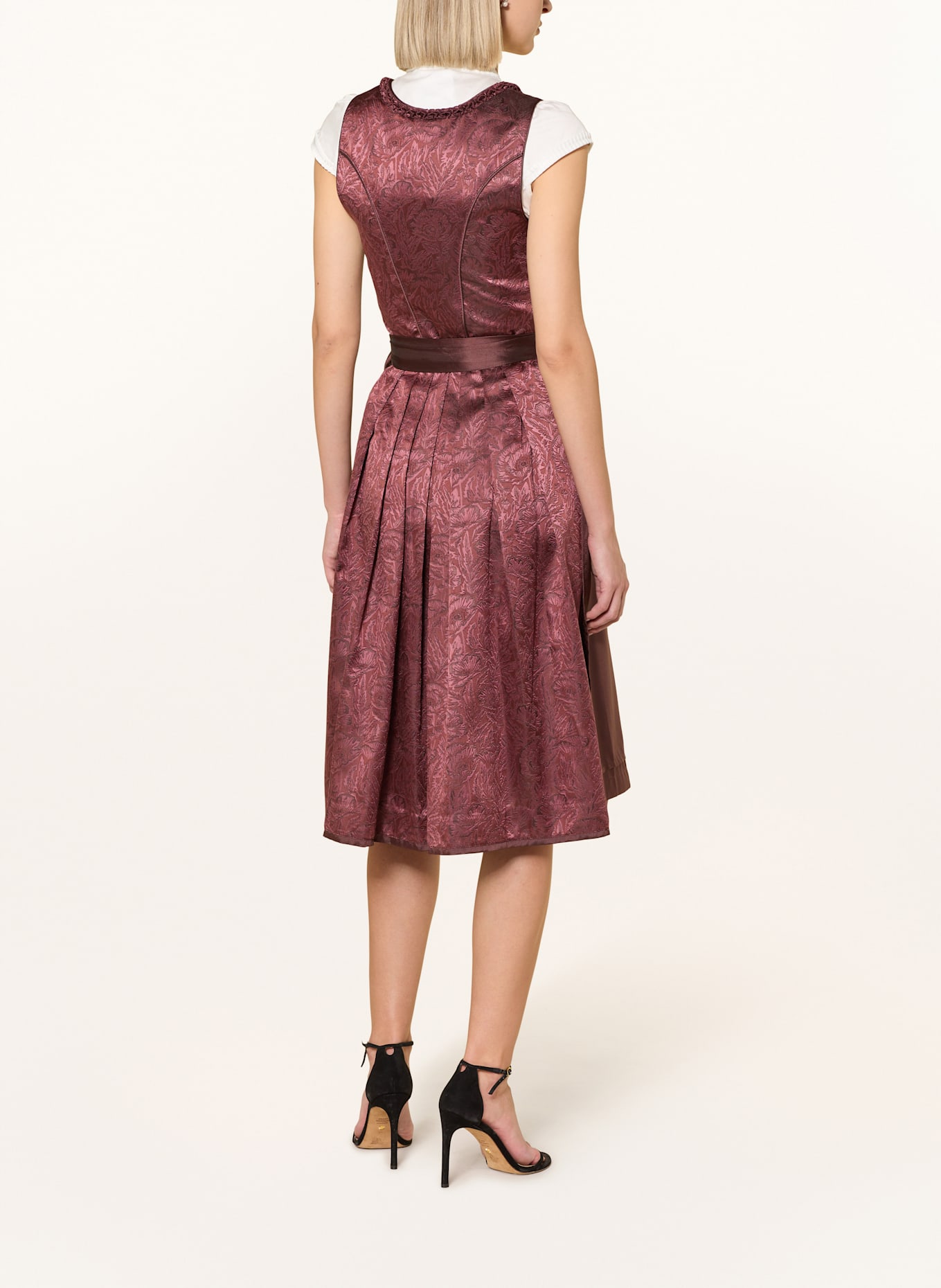 KRÜGER Dirndl CARLINE: DUNKELROT