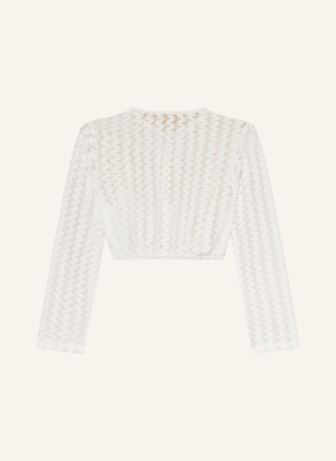 KRÜGER Dirndl blouse ERIJA with 3/4 sleeves: WHITE