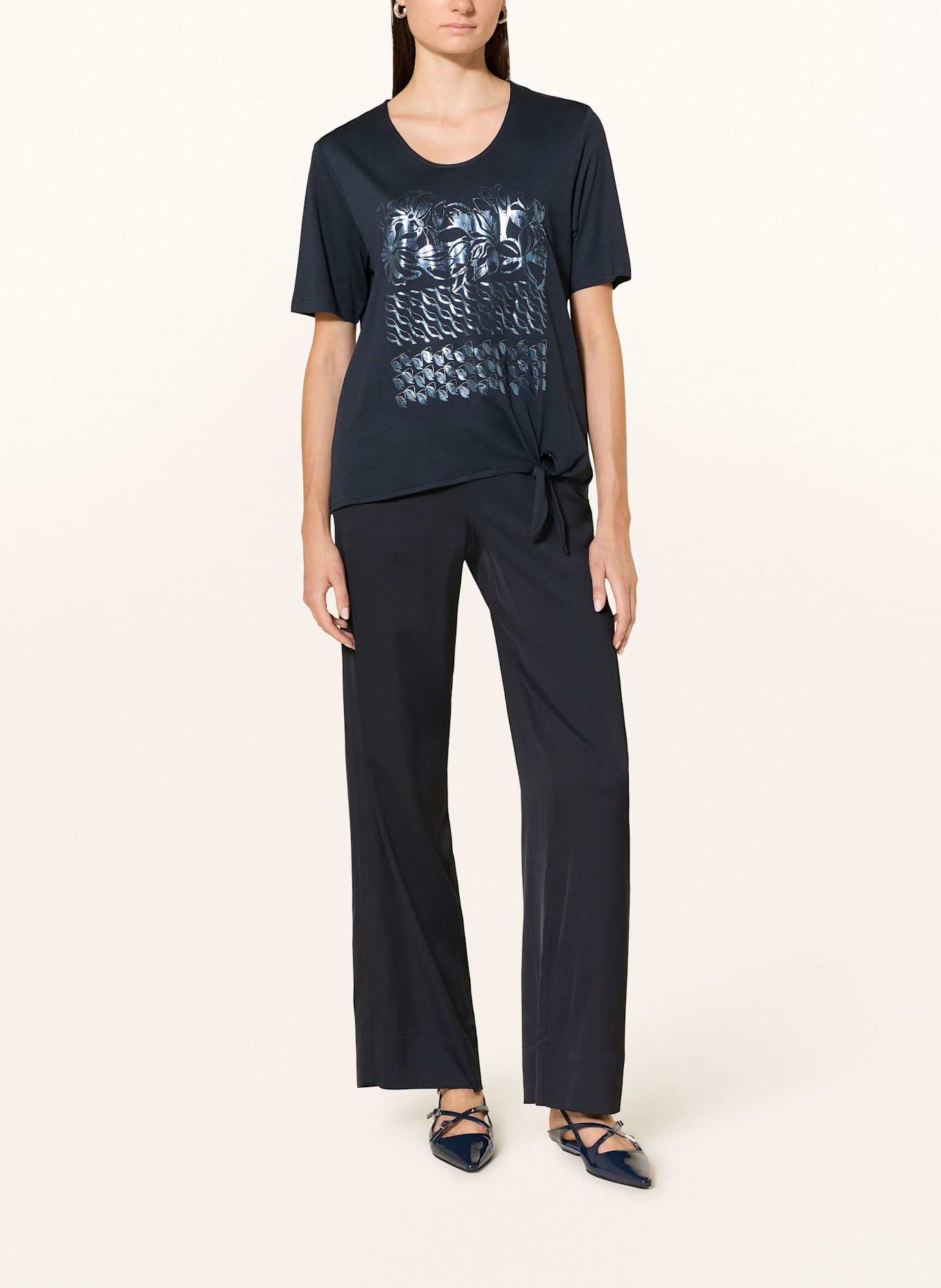 Betty Barclay T-Shirt: DUNKELBLAU